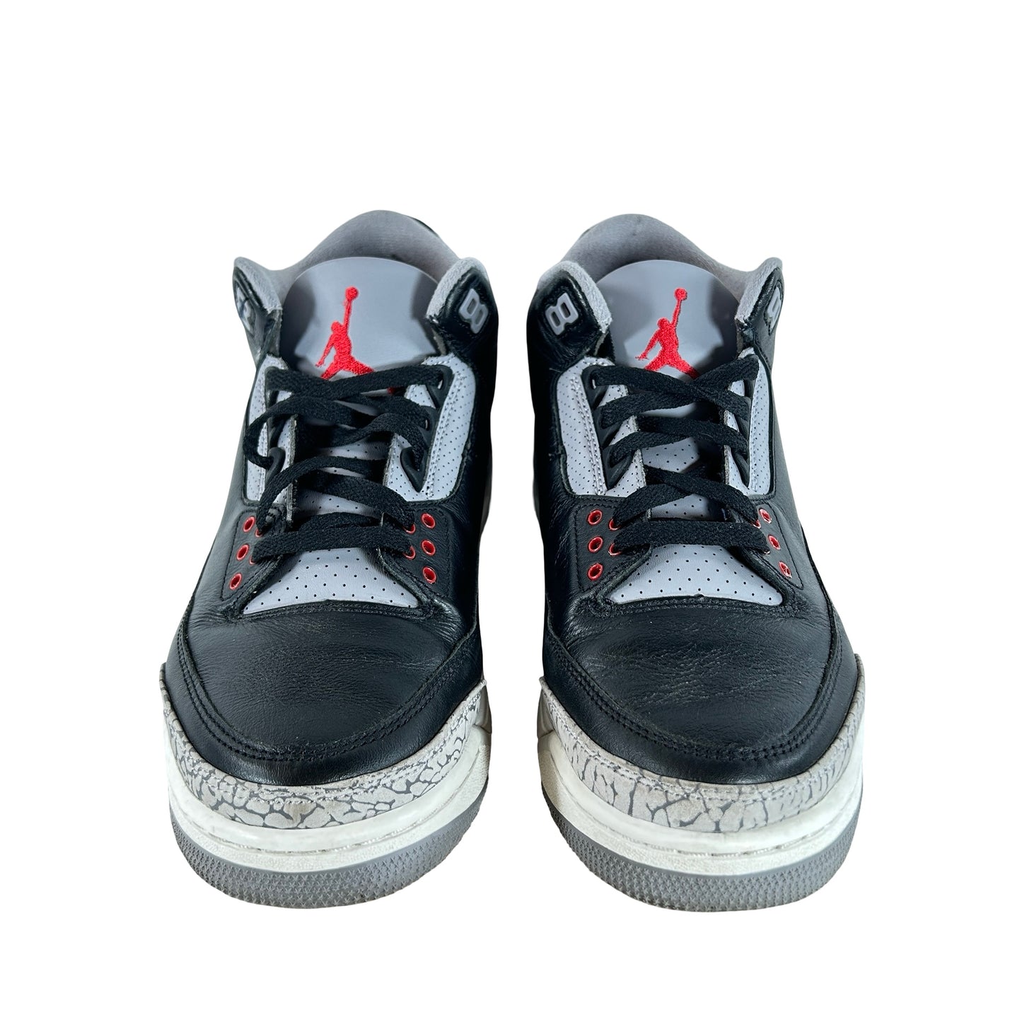 DN3707 010 Jordan 3 Retro Black Cement Reimagined (2024) [USED] - 9.5 M (Used2) (No Box2)