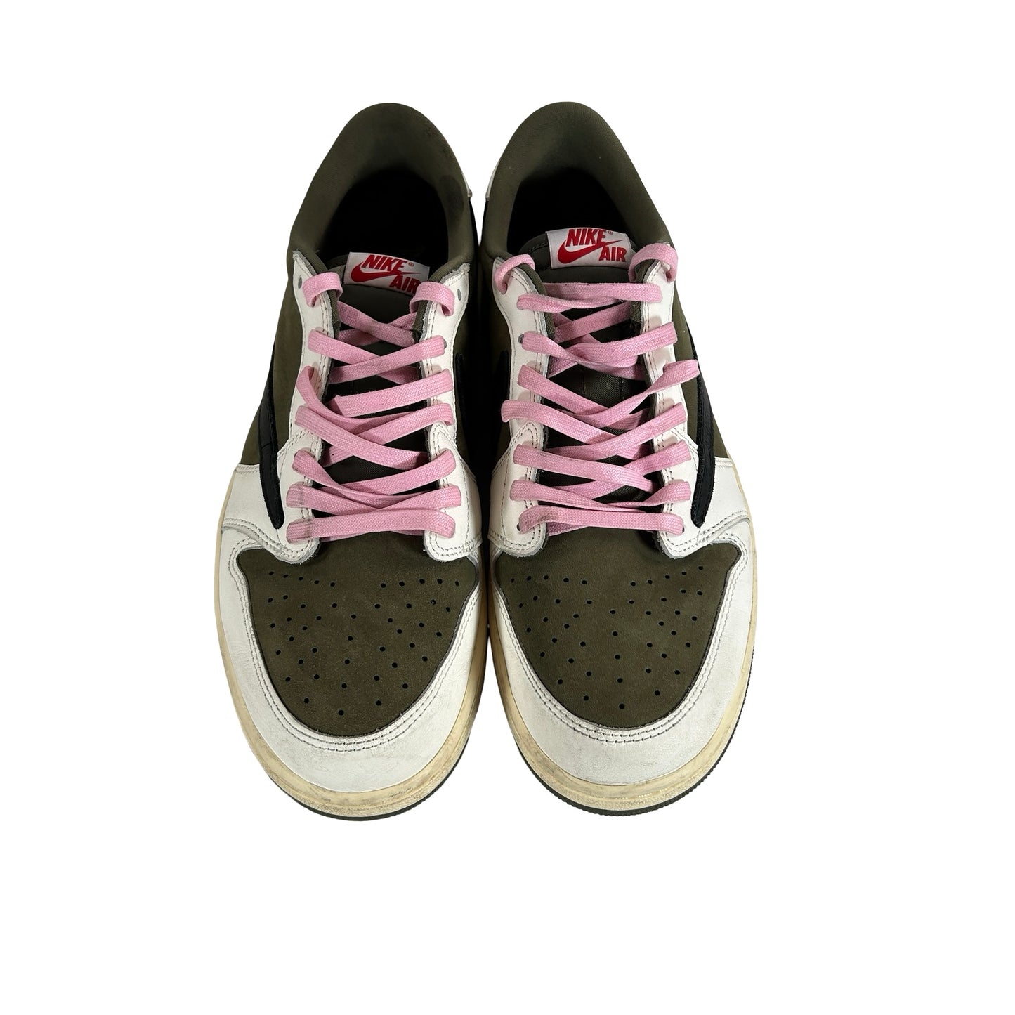 DM7866 200 Jordan 1 Retro Low OG SP Travis Scott Medium Olive [USED] - 12 M (Used3)