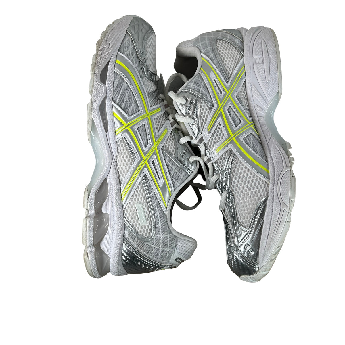 1203A844 100 ASICS Gel-Nimbus 10.1 Kith White Pure Silver [USED] - 10 M (Used)