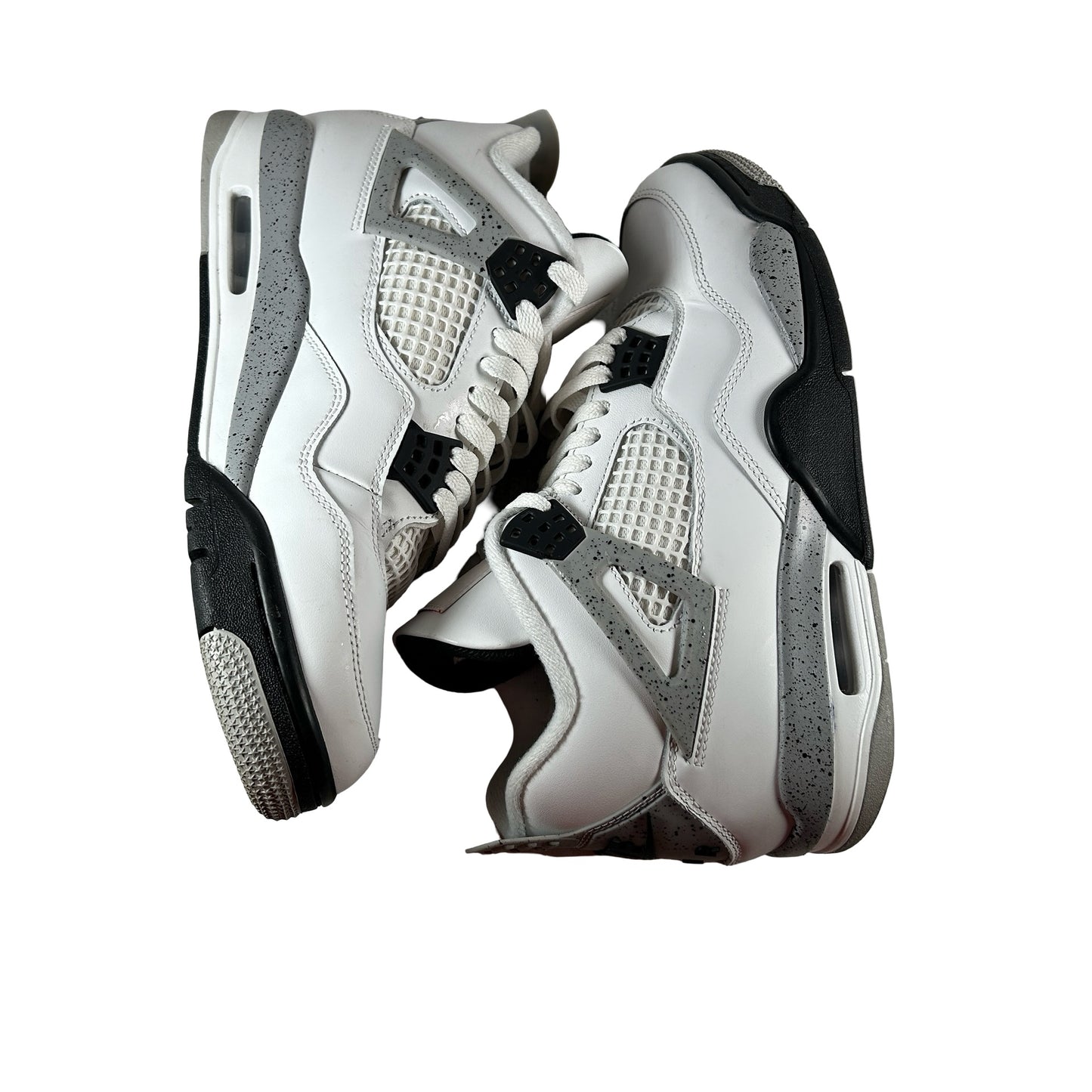 FV5029 100 Jordan 4 Retro White Cement (2025) [USED] - 9 M (Used12)
