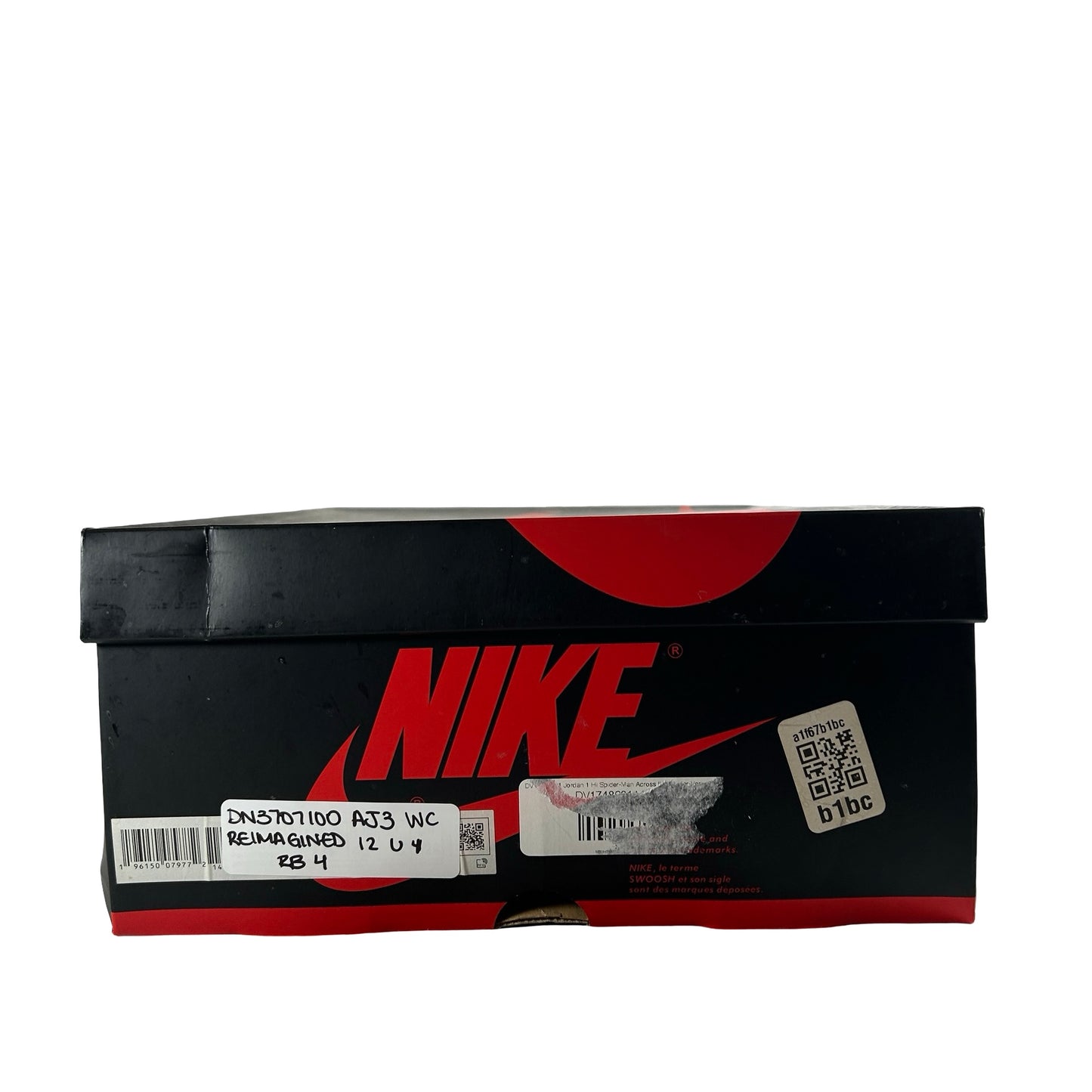 DN3707 100 Jordan 3 Retro White Cement Reimagined [USED] - 12 M (Used4) (Replace Box4)