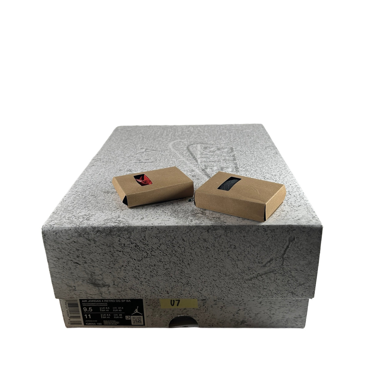 IQ8055 100 Air Jordan 4 Retro OG Nigel Sylvester Brick After Brick [USED] - 9.5 M (Used7)