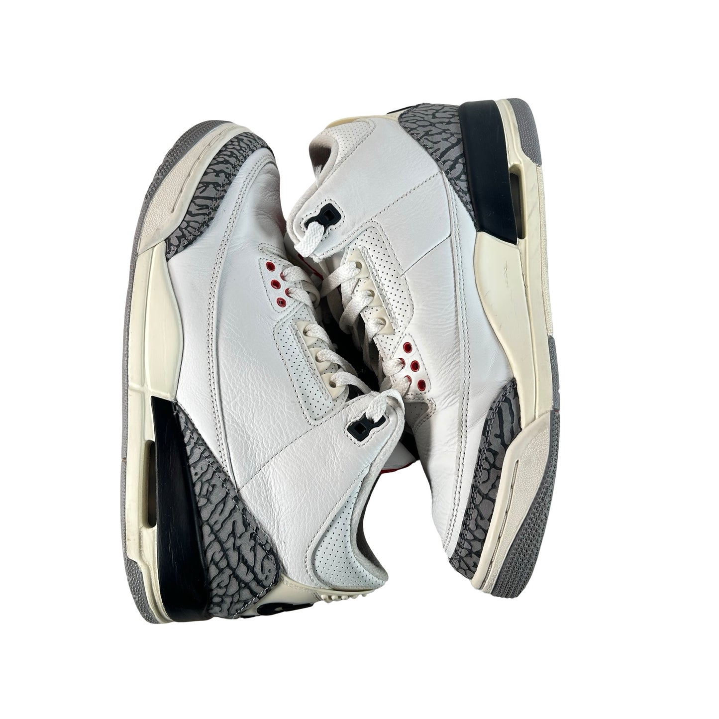 DN3707 100 Jordan 3 Retro White Cement Reimagined [USED] - 8 M (Used21)
