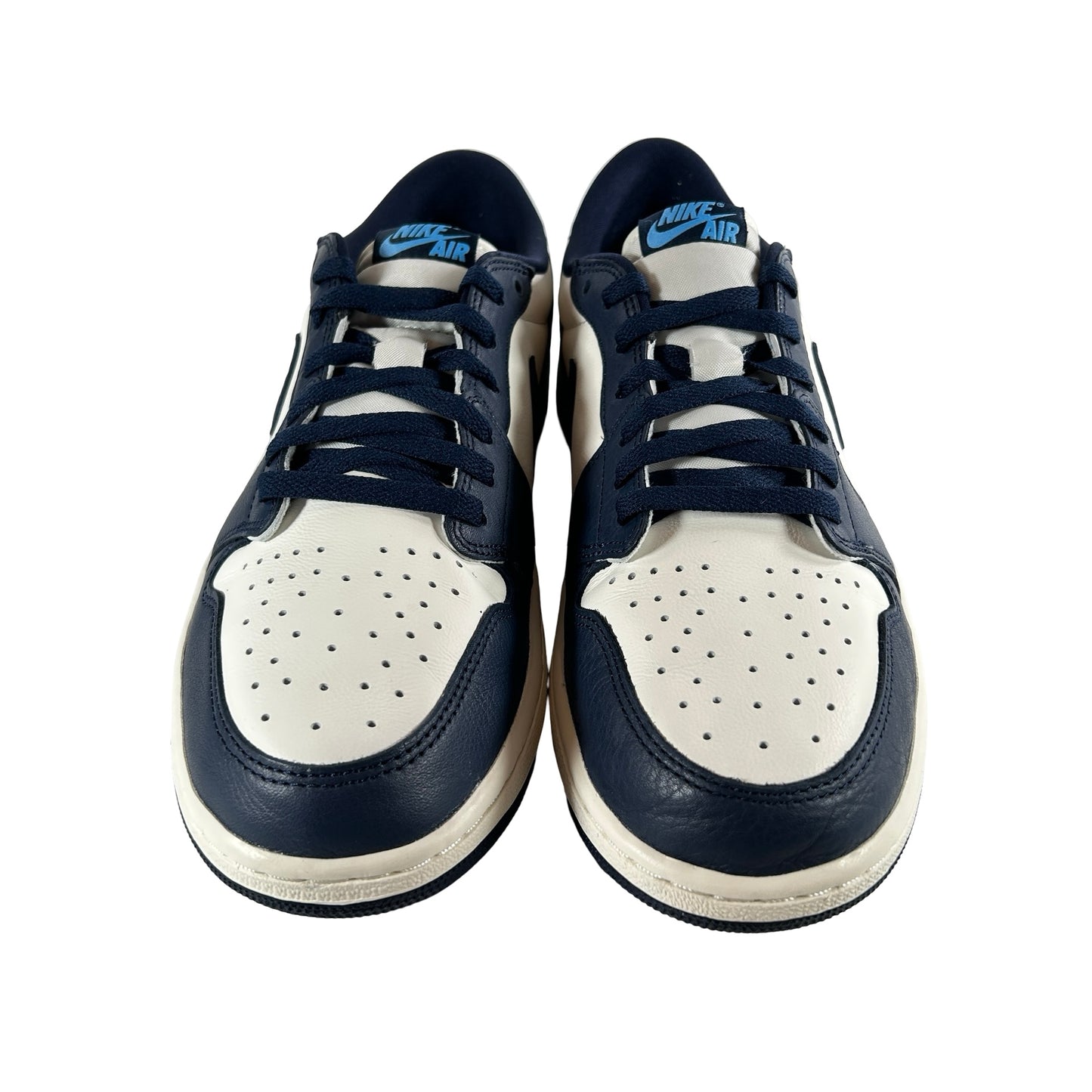 CZ0790 400 Jordan 1 Low OG Obsidian UNC [USED] - 12 M (Used)