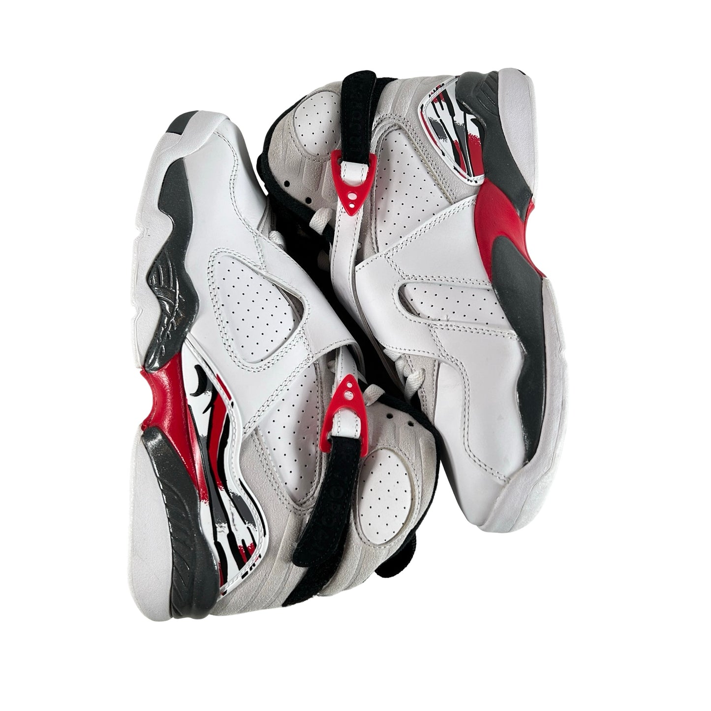 305368 100 Jordan 8 Retro White True Red (2025) (GS) [USED] - 7 Y (Used2)