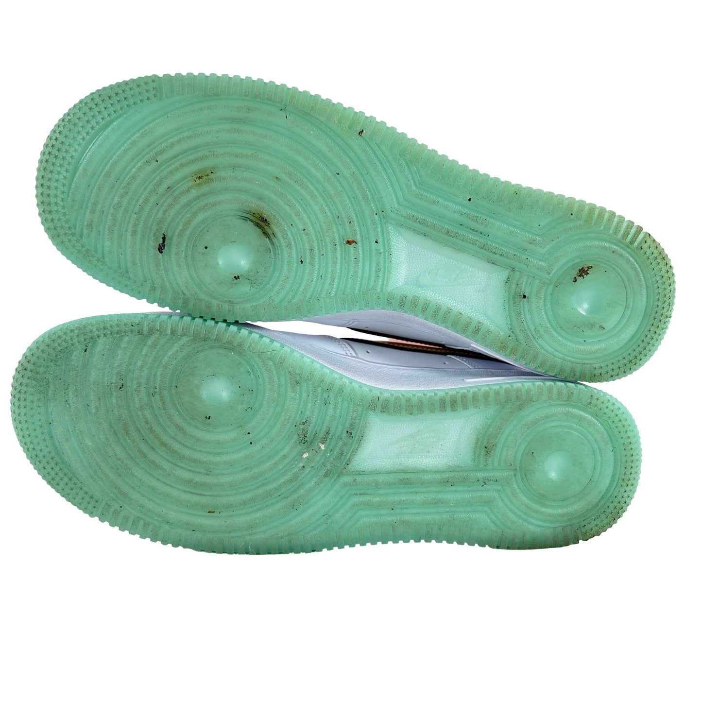 IH4962 100 Nike Air Force 1 Low NY vs. NY White Crimson Pulse [USED] - 8.5 M (Used) (No Box)