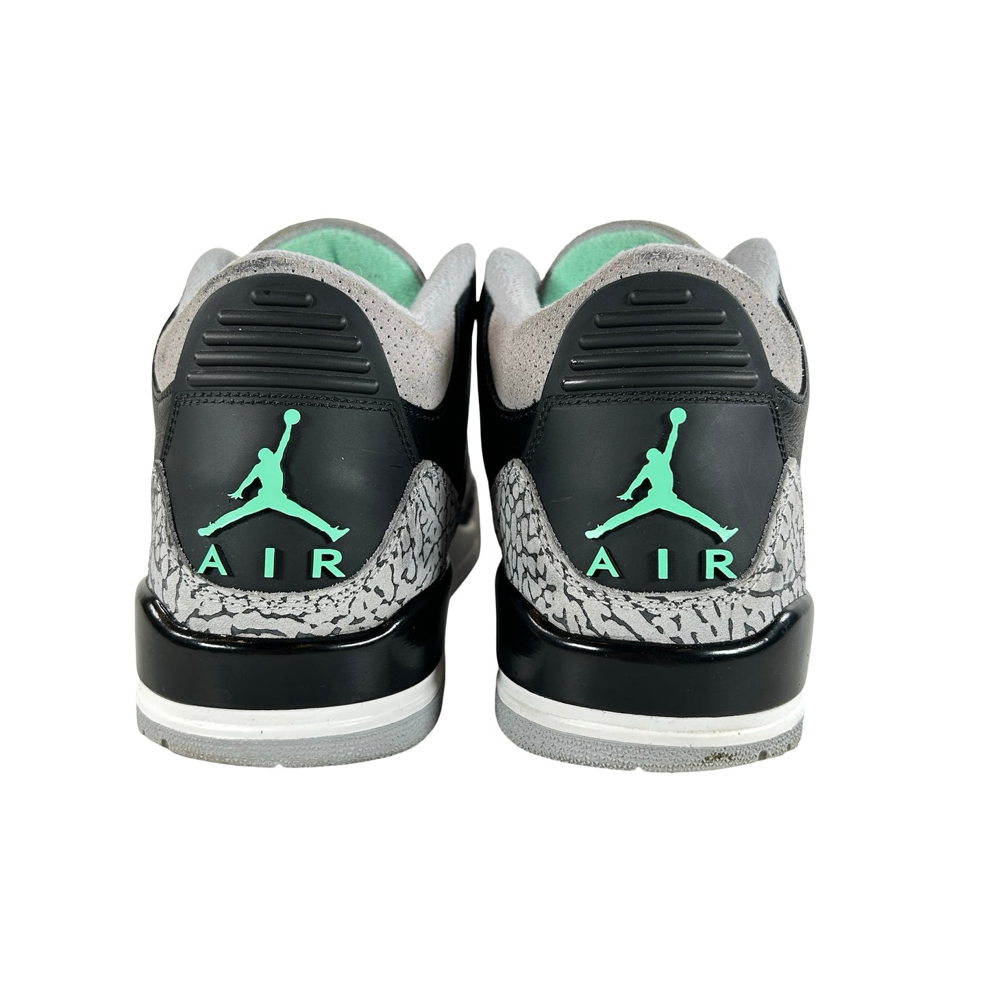 CT8532 031 Jordan 3 Retro Green Glow [USED] - 10.5 M (Used) (No Box)