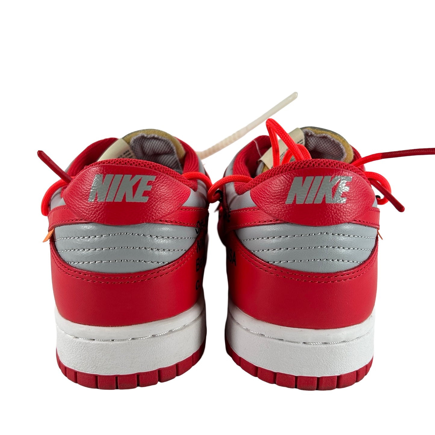 CT0856 600 Dunk Low Off-White Red [USED] - 11 M (Used)