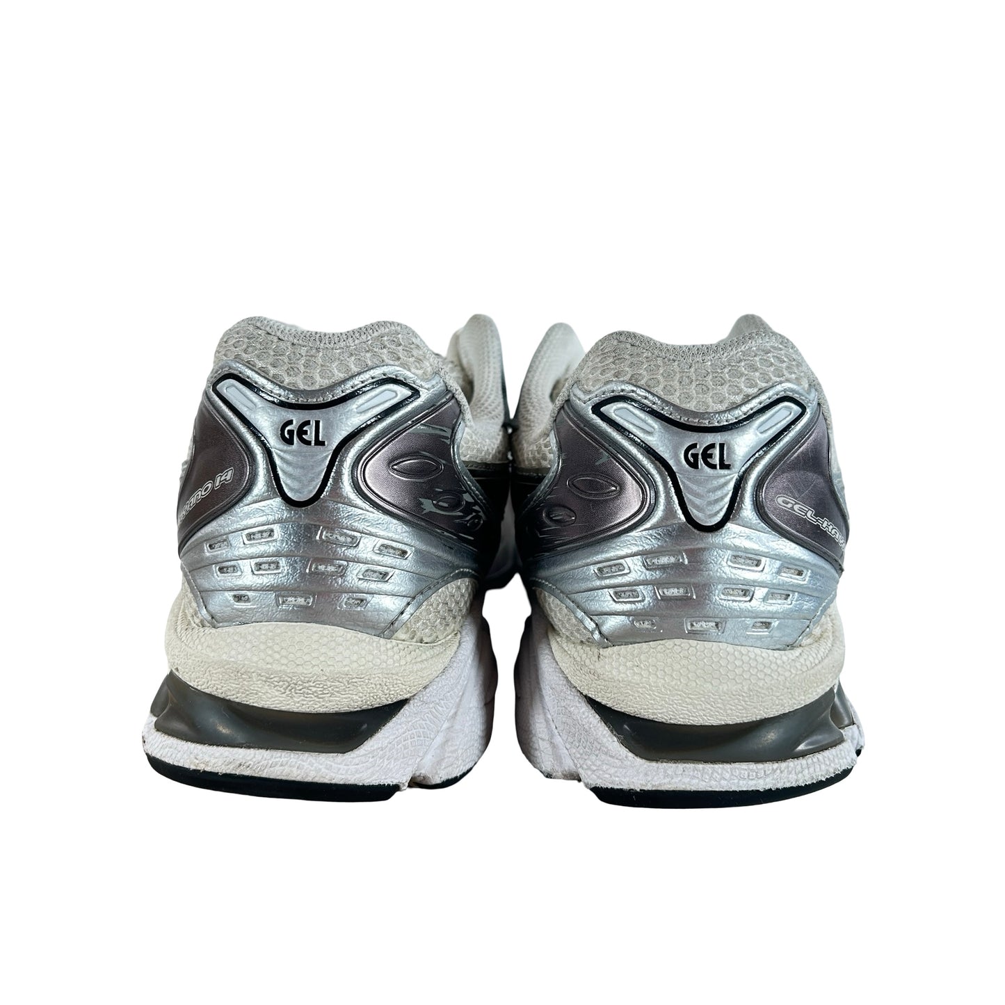 1201A019 108 ASICS Gel-Kayano 14 Cream Black Metallic Plum [USED] - 9 M (Used4)