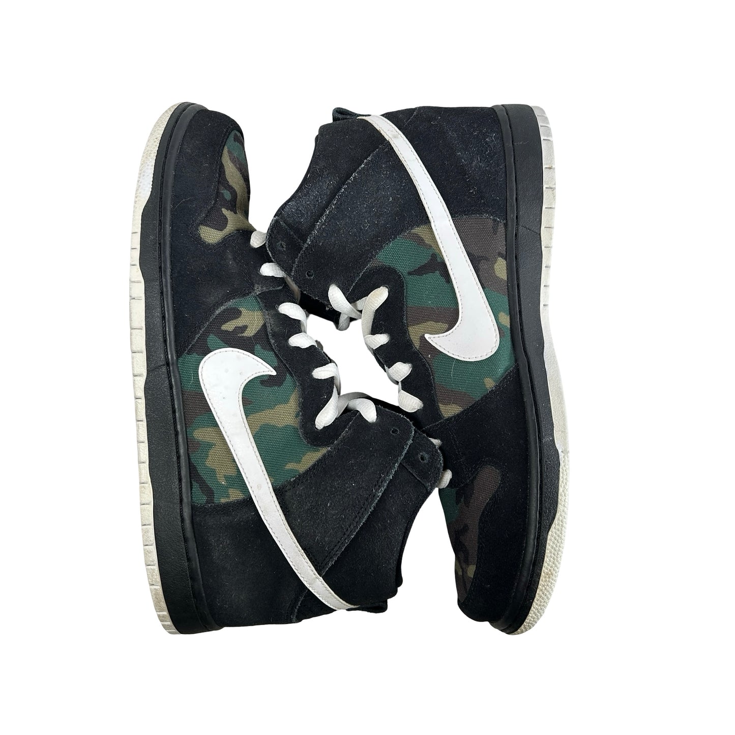 BQ6826 001 Nike SB Dunk High Camo [USED] - 11.5 M (Used)