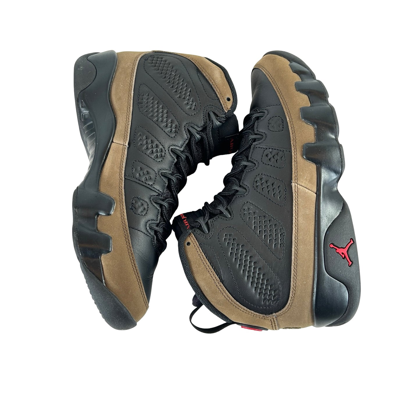 HV4794 030 Air Jordan 9 Retro Olive (2024) [USED] - 7 M (Used2)