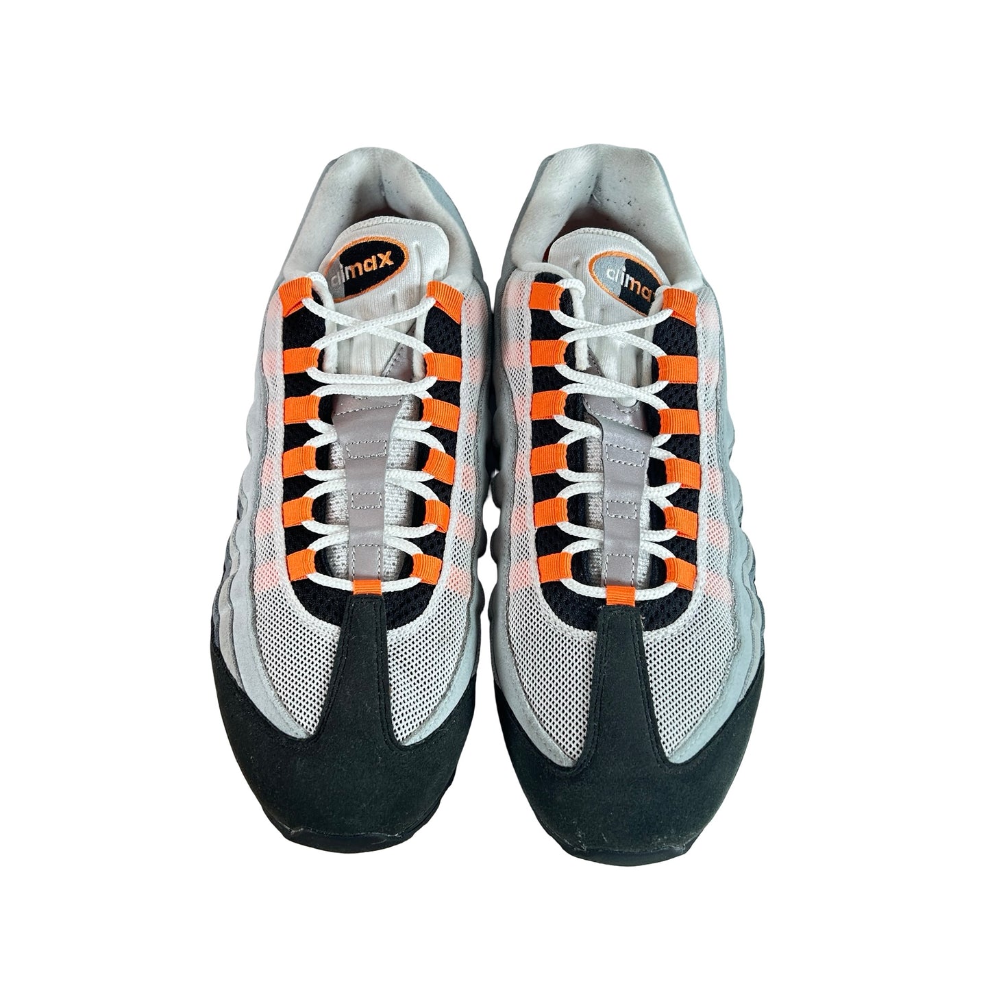 HM4740 101 Nike Air Max 95 OG Big Bubble Bright Mandarin 2.0 (2025) [USED] - 12 M (Used2)