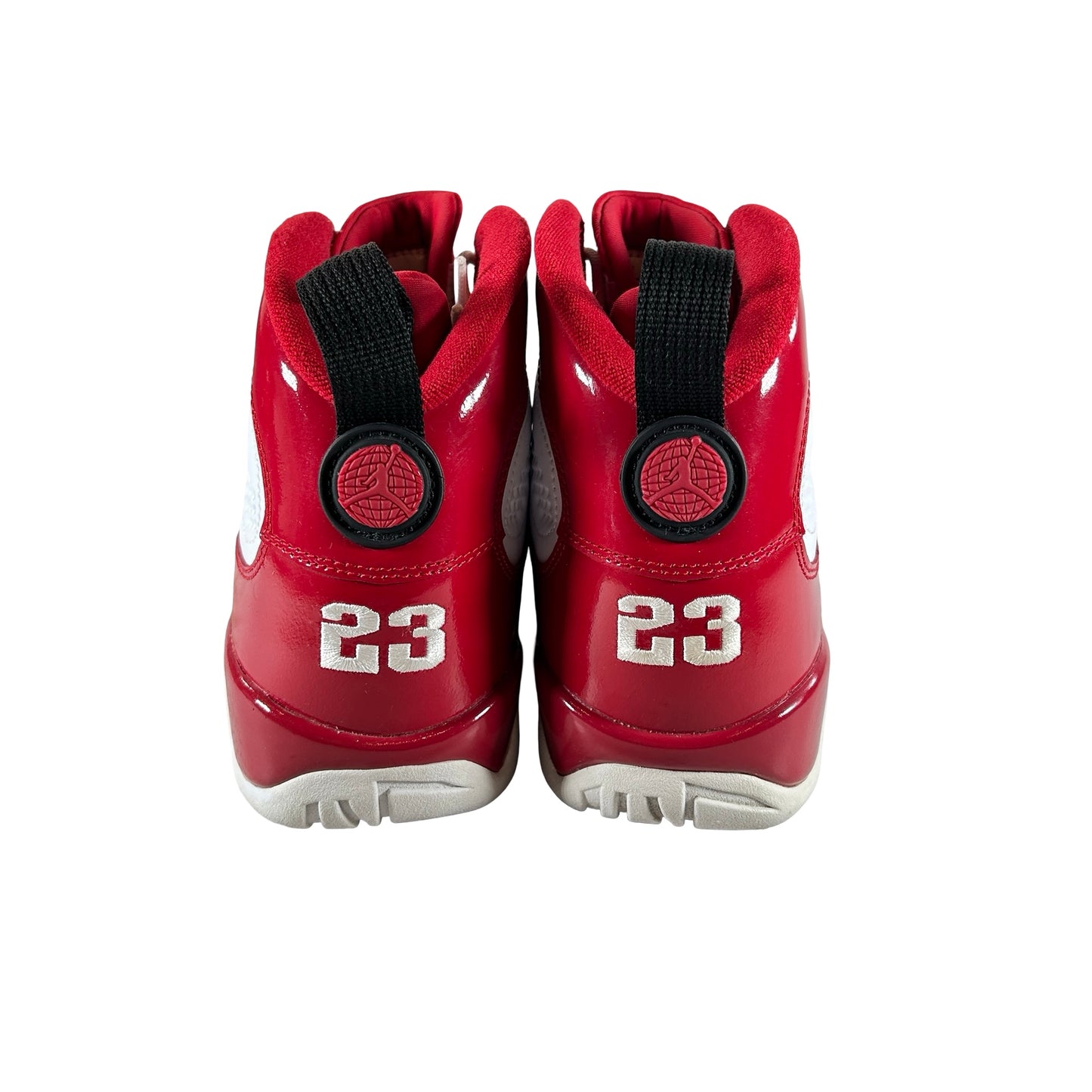 302370 160 Jordan 9 Retro White Gym Red [USED] - 8 M (Used)