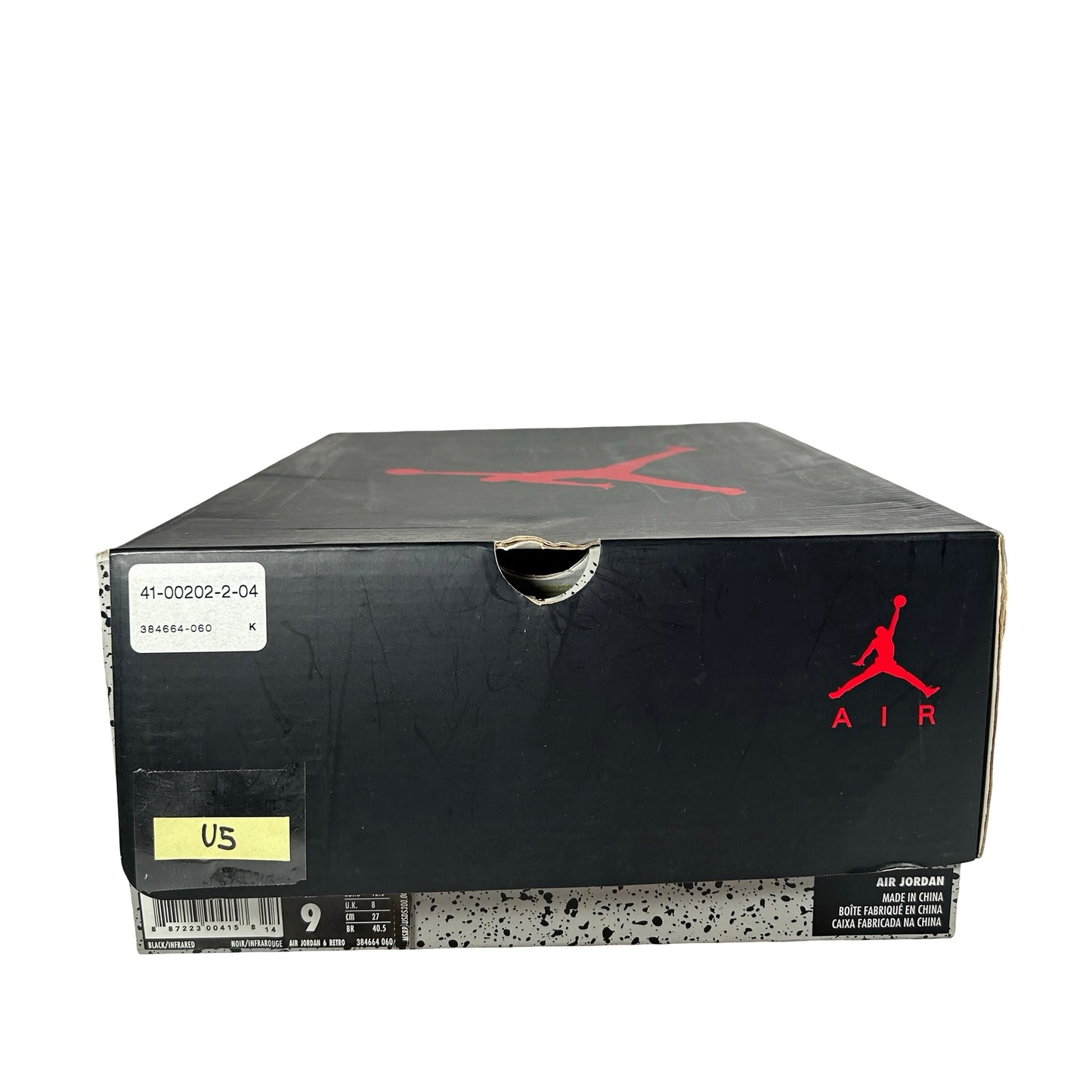 384664 060 Jordan 6 Infrared [USED] - 9 M (Used5)