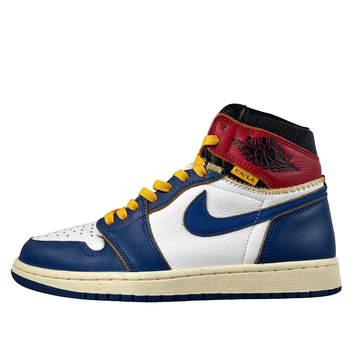 BV1300 146 Jordan 1 Union Storm Blue Toe [USED] - 8 M (Used)