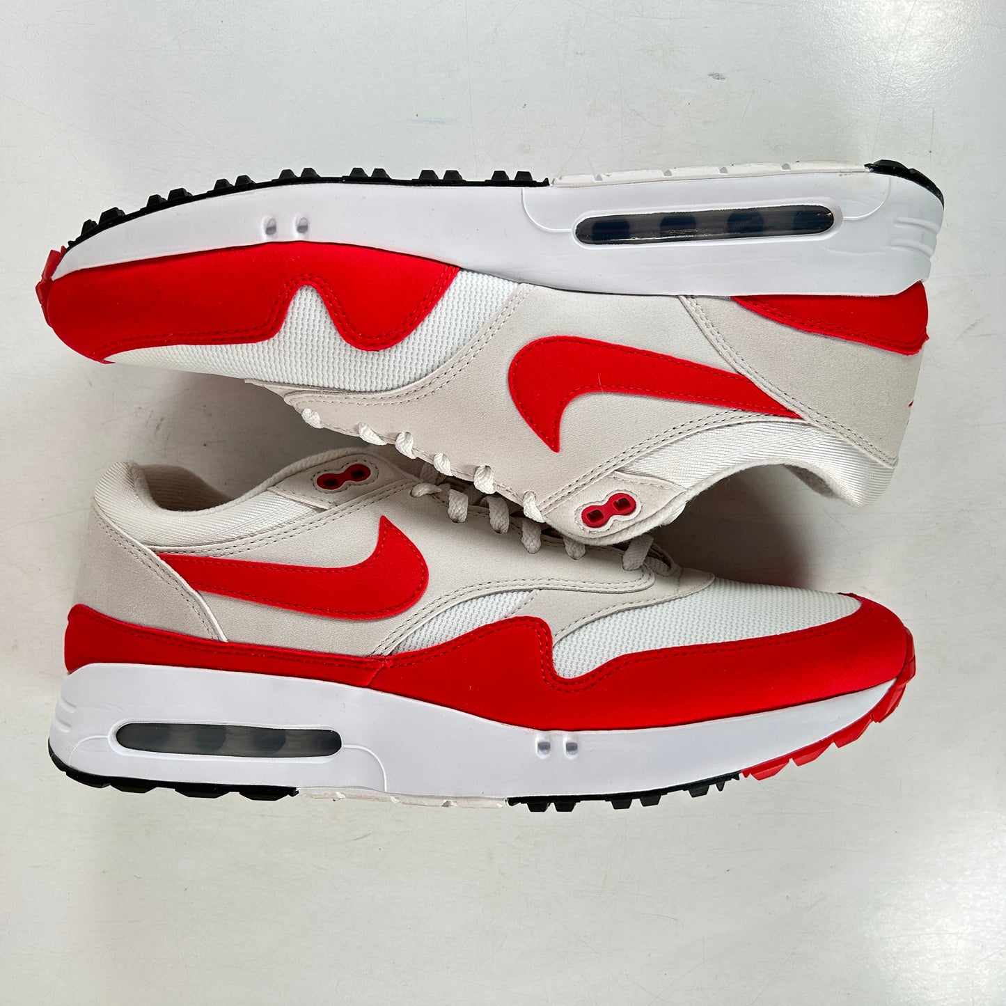 DV1403 160 Nike Air Max 1 '86 OG Golf Big Bubble Sport Red [USED] - 11.5 M (Used)