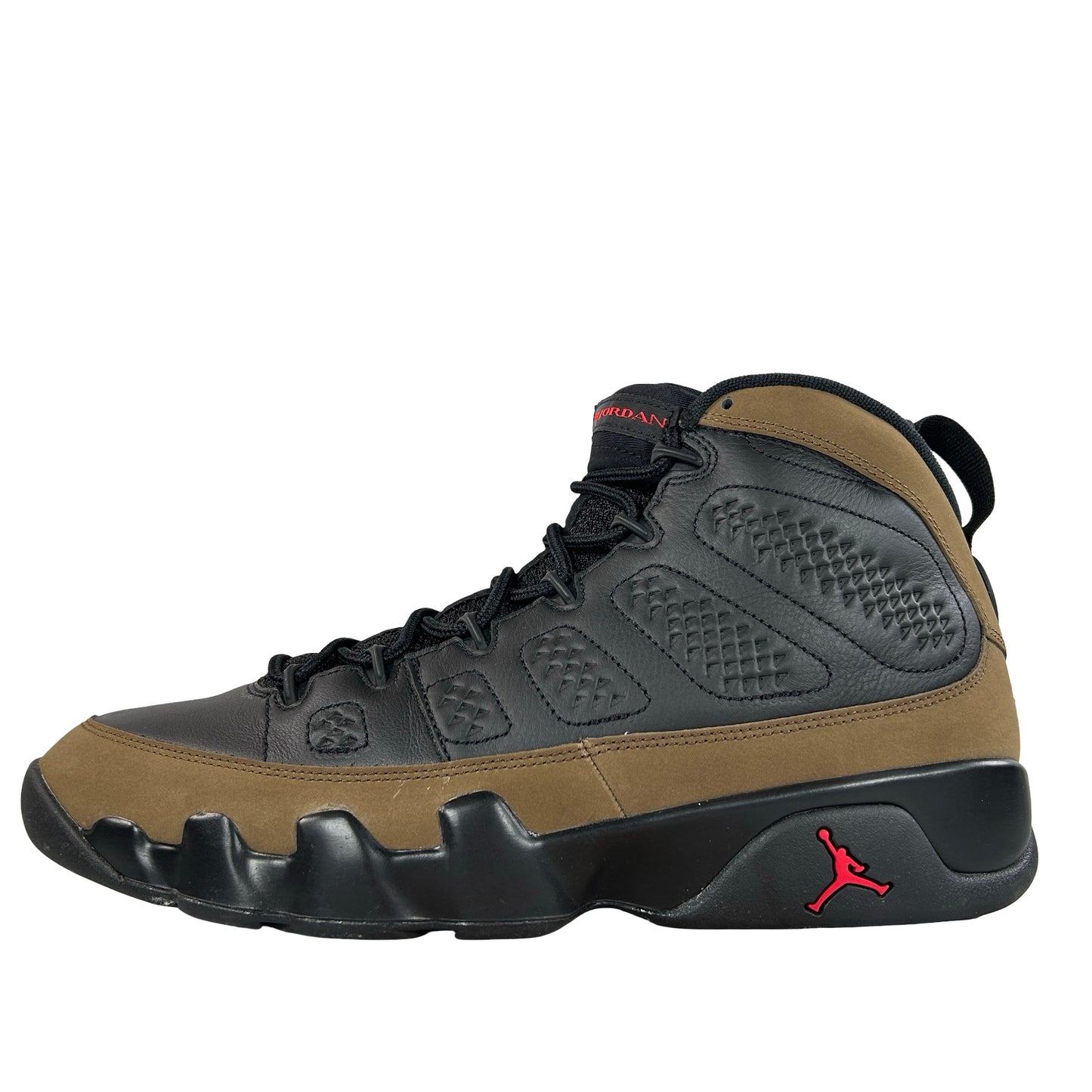 HV4794 030 Air Jordan 9 Retro Olive (2024) [USED] - 11.5 M (Used9)