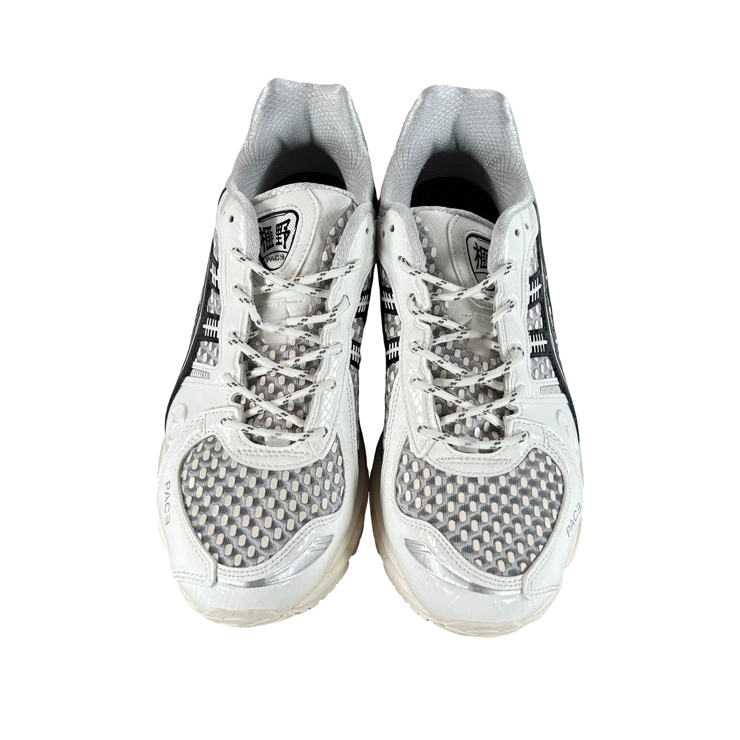1203B001 100 ASICS Gel-Kayano 12.1 PACE Cream Black [USED] - 11.5 (Used) (No Box)