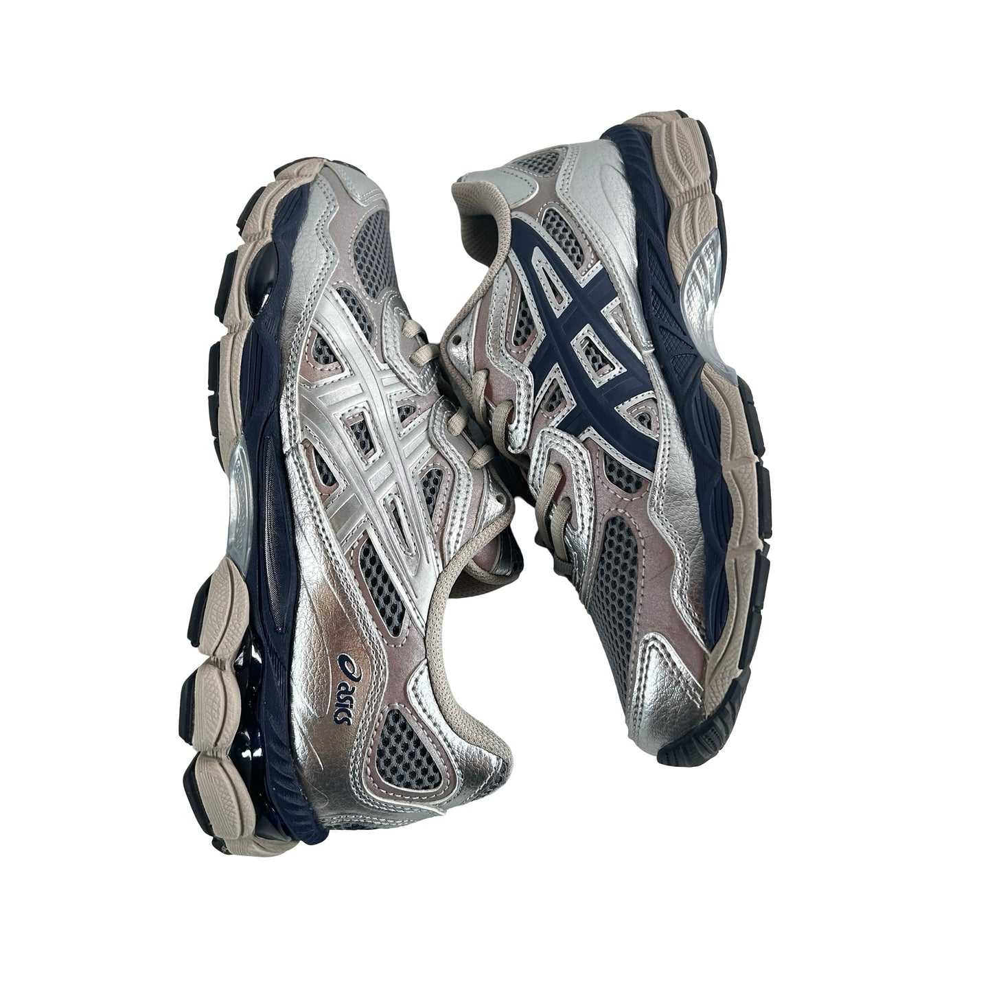 1203A581 020 ASICS Gel-NYC Billy's Pure Silver Midnight [USED] - 5 M (Used)