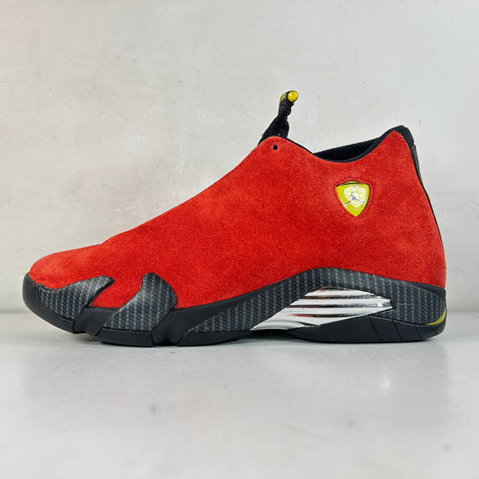 654459 670 Jordan 14 Retro Challenge Red [USED] - 11 M (Used) (No Box)