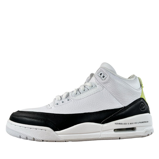 DA3595 100 Jordan 3 Retro Fragment - 10.5 M (Yellowing Tab)