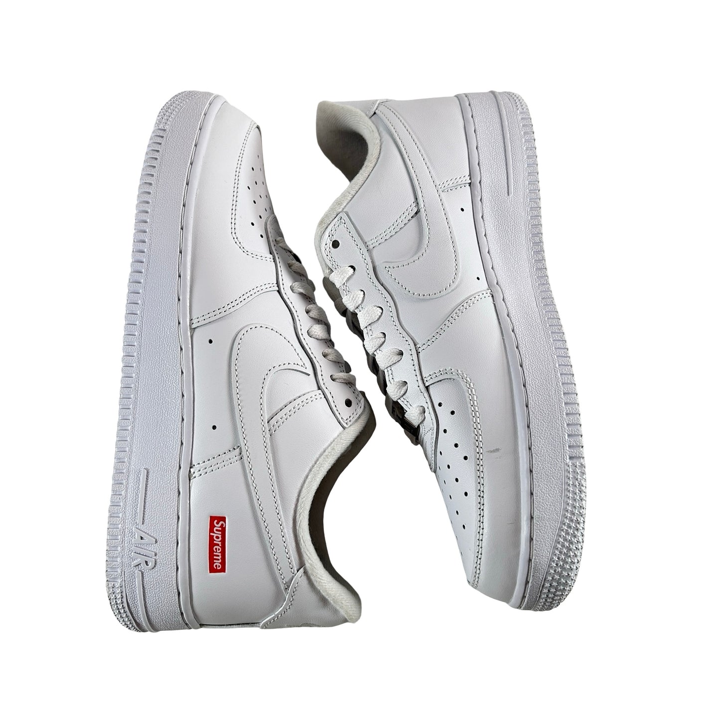 CU9225 100 AF1 Low Supreme White [USED] - 8.5 M (Used) (No Box)