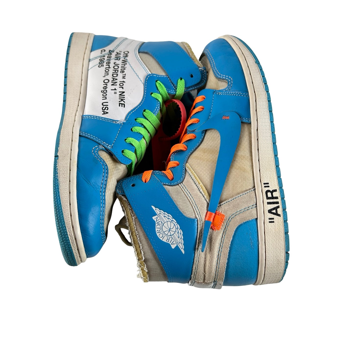 AQ0818 148 Jordan 1 Retro High Off-White UNC [USED] - 11.5 M (Used) (Replace Box)
