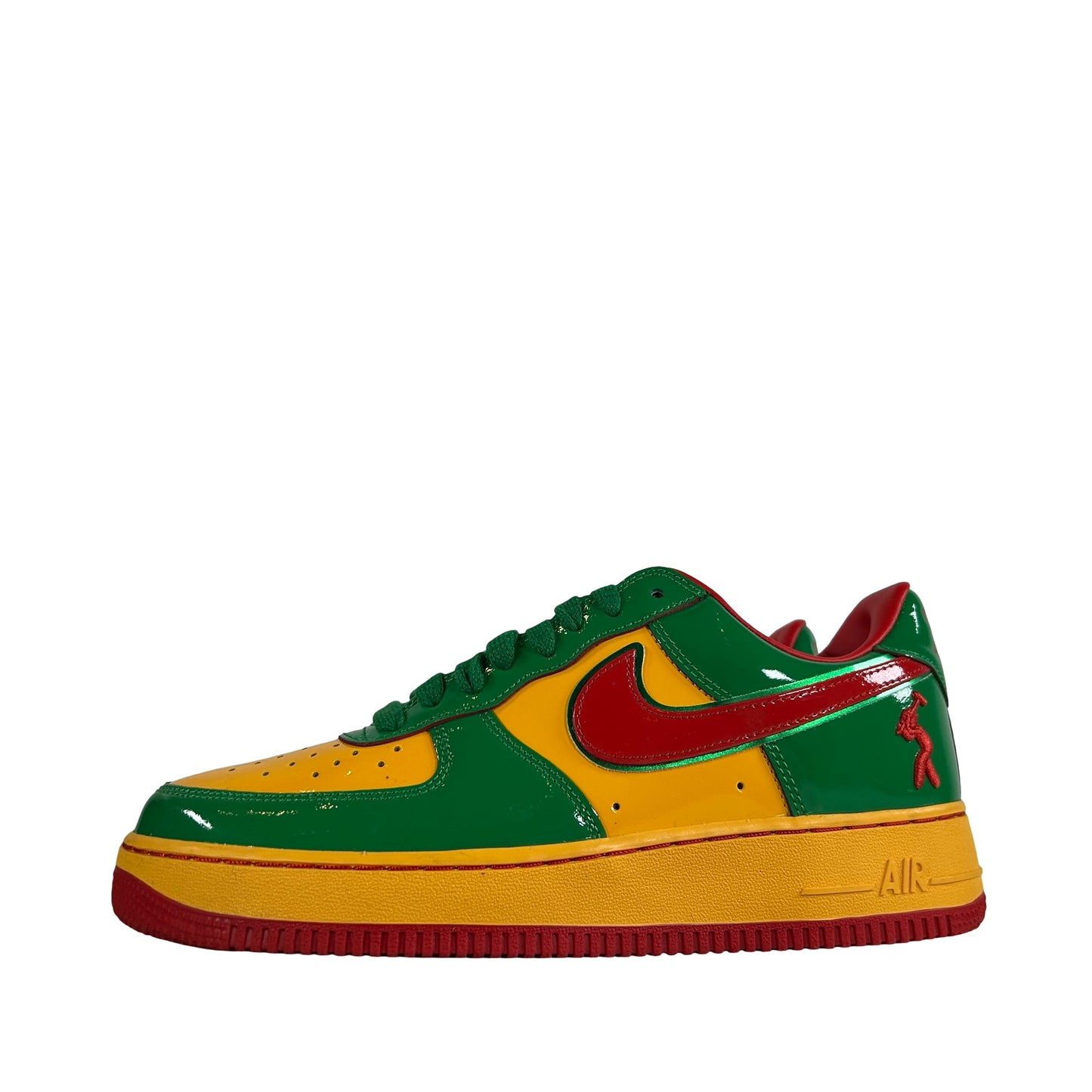 IH4383 300 Nike Air Force 1 Low Lil Yachty Concrete Boys Lucky Green [USED] - 9.5 M (Used3)