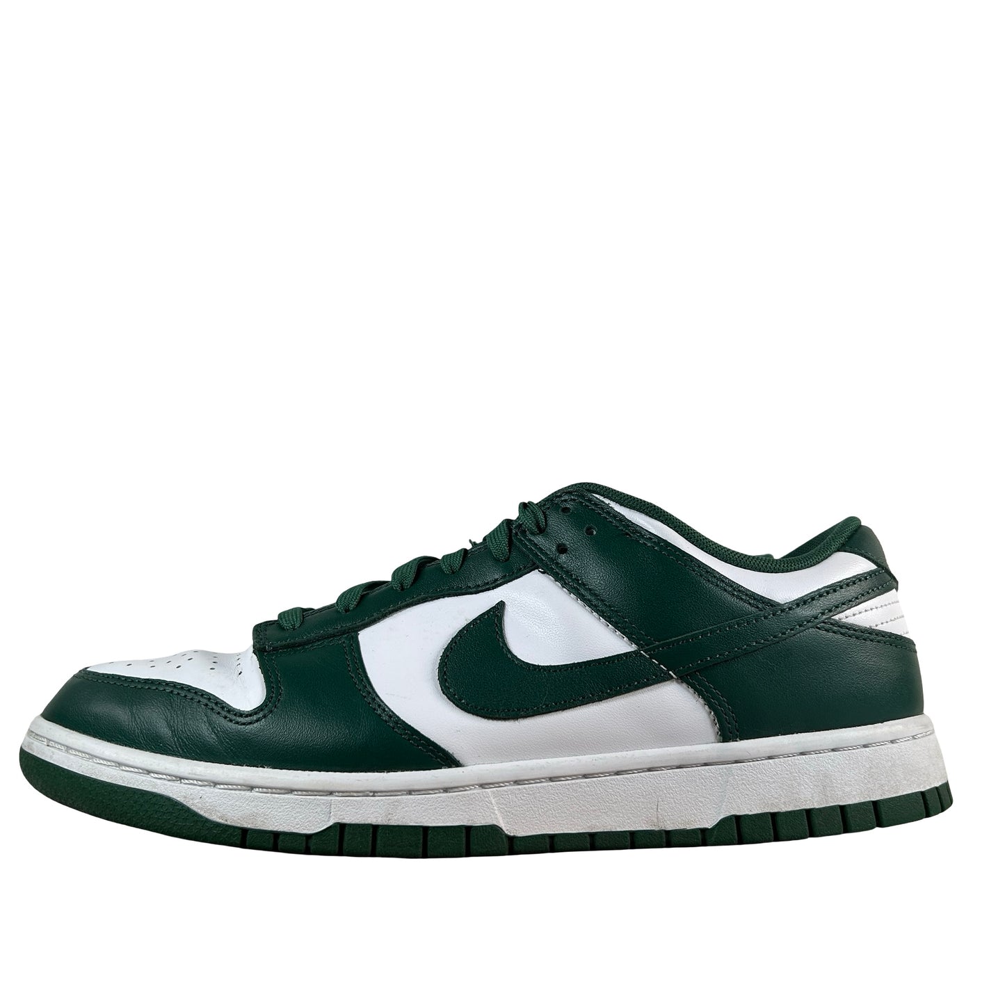 DD1391 101 Nike Dunk Low Michigan State [USED] - 10 M (Used)