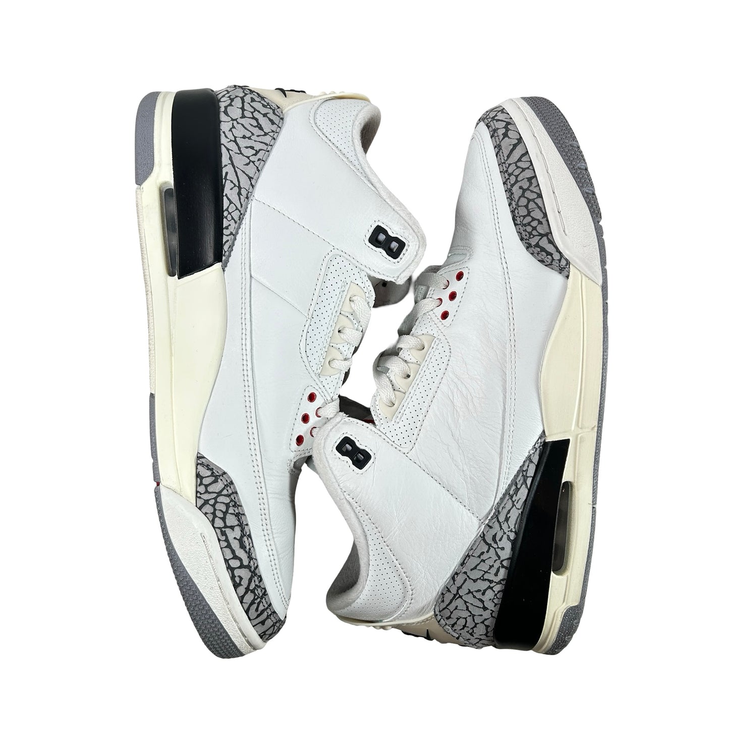 DN3707 100 Jordan 3 Retro White Cement Reimagined [USED] - 12 M (Used5) (No Box5)