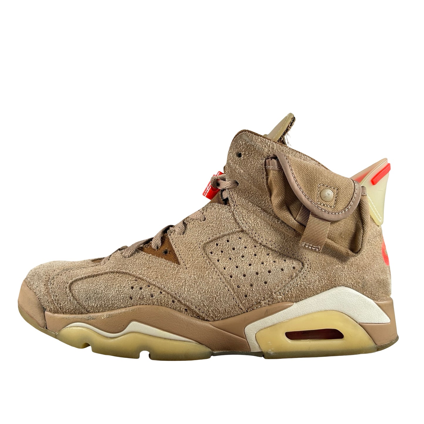 DH0690 200 Jordan 6 Retro Travis Scott British Khaki [USED] - 9 M (Used15)
