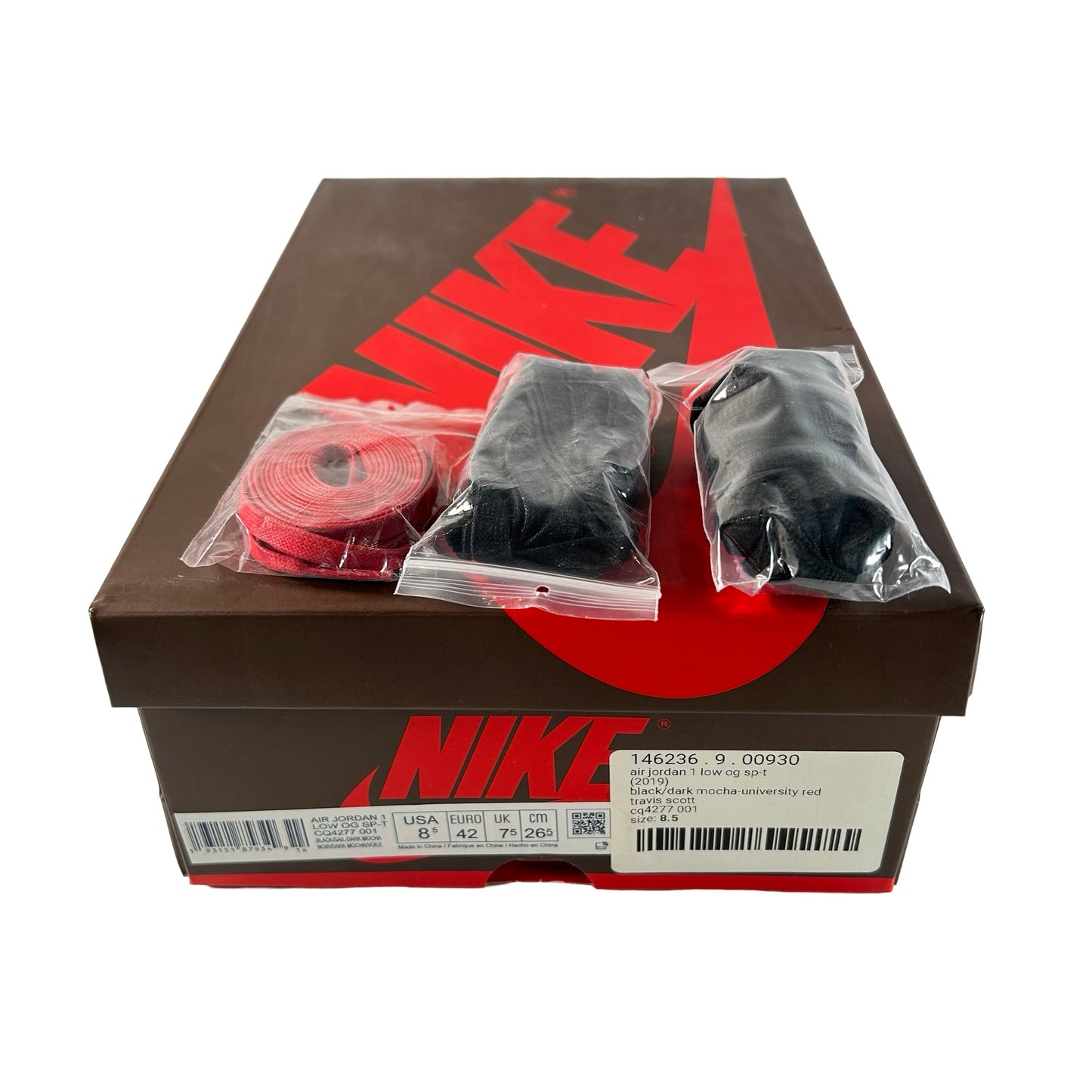 CQ4277 001 Jordan 1 Low Travis Scott Mocha [USED] - 8.5 M (Used)
