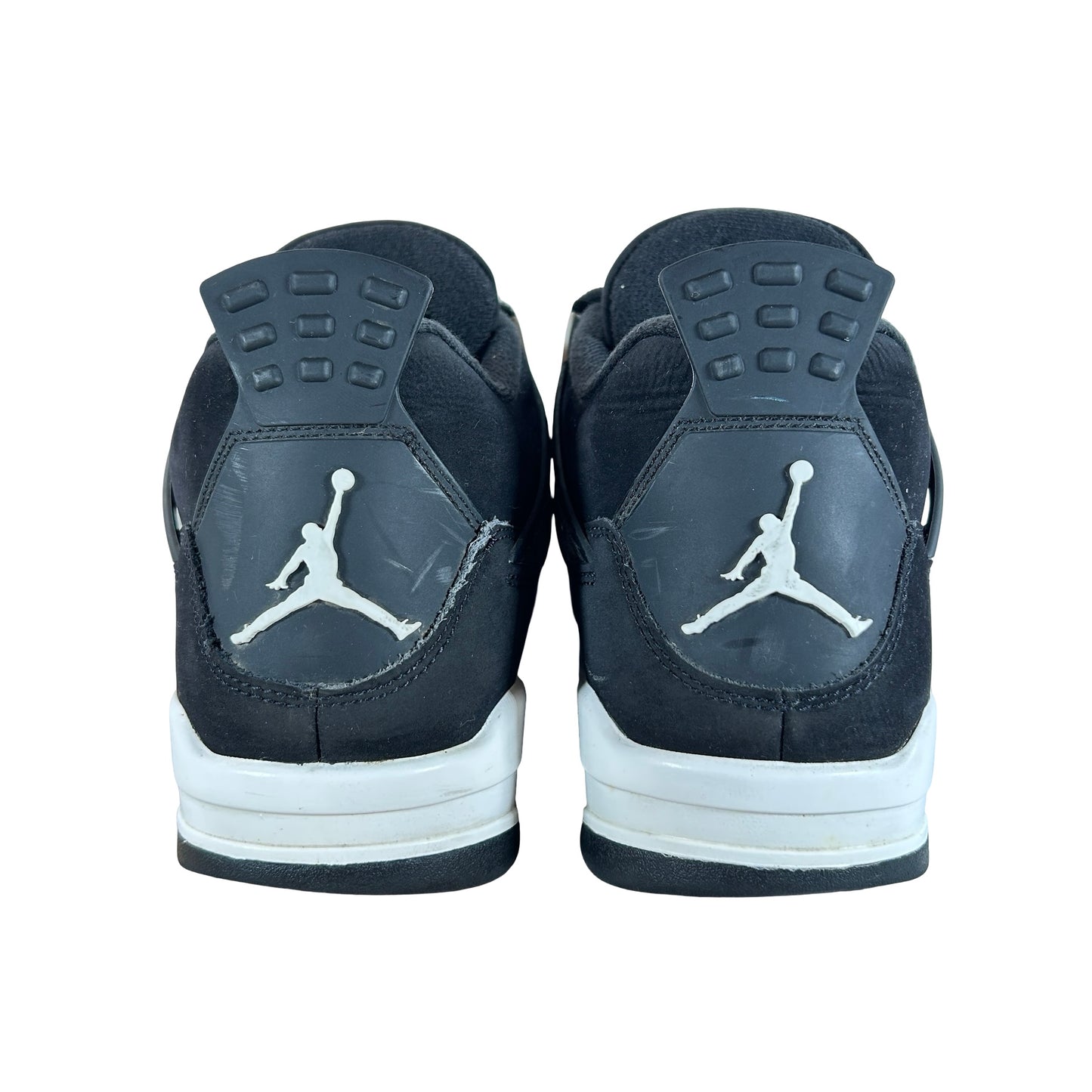 FQ8138 001  Jordan 4 Retro White Thunder [USED] - 9 M (Used2) (No Box2)