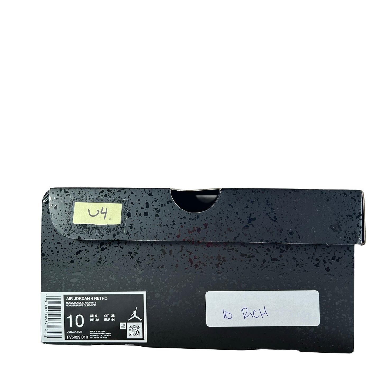 FV5029 010 Jordan 4 Retro Black Cat (2025) [USED] - 10 M (Used4)
