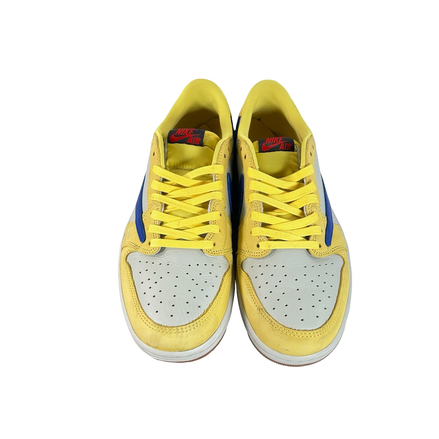 DZ4137 700 Jordan 1 Retro Low OG SP Travis Scott Canary (Women's) [USED] - 11.5 W (Used3))