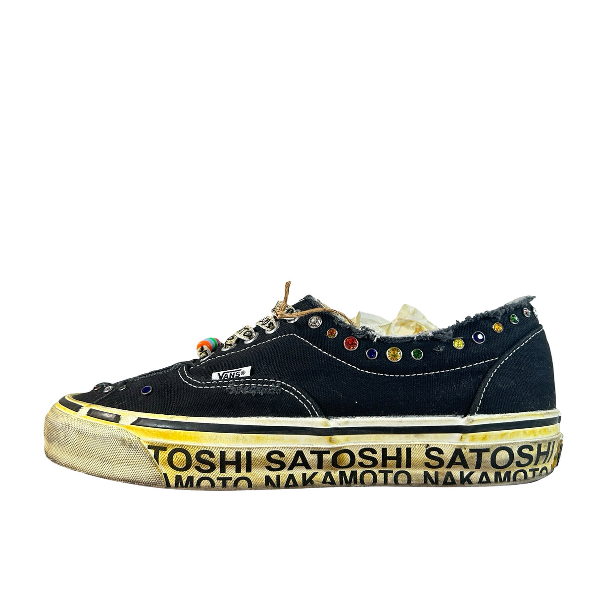 VN000EFEBLK Vans OTW Era 95 Satoshi Nakamoto Round Lucky Charm [USED] - 9.5 M (Used)