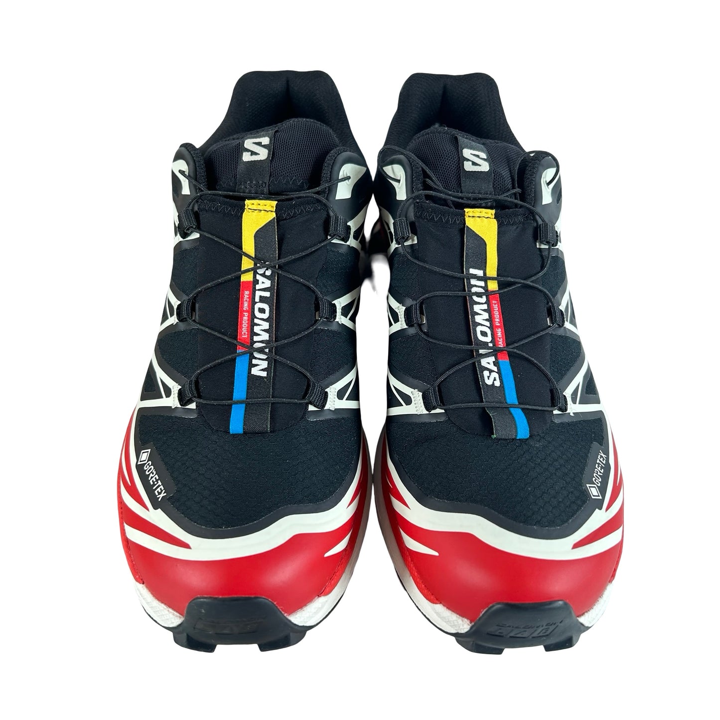 L47974900 Salomon XT-6 Gore-Tex Black Flame Scarlet [USED] - 10.5 M (Used)