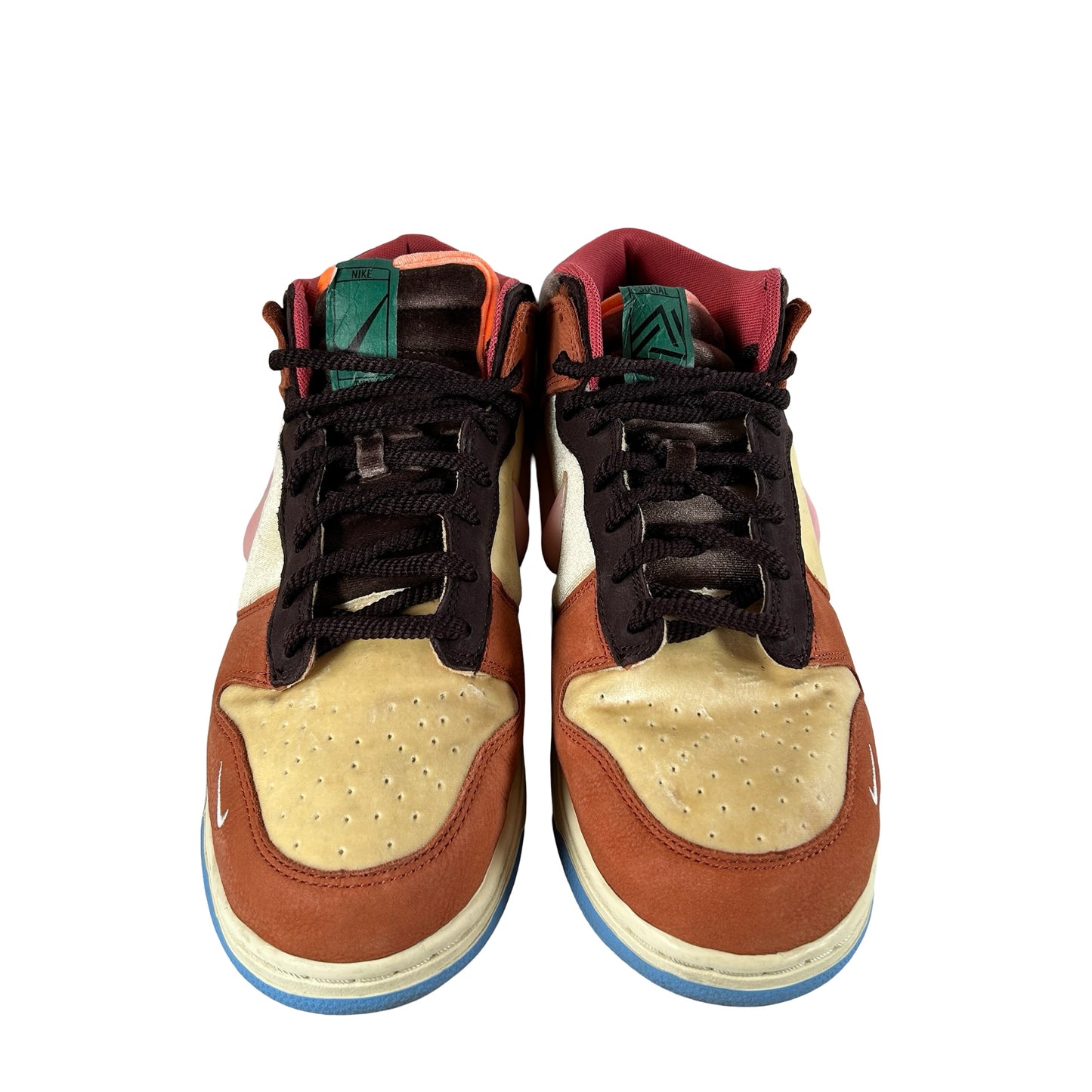 DJ1173 700 Nike Dunk Mid Social Status Free Lunch Chocolate Milk [USED] - 10 M (Used)