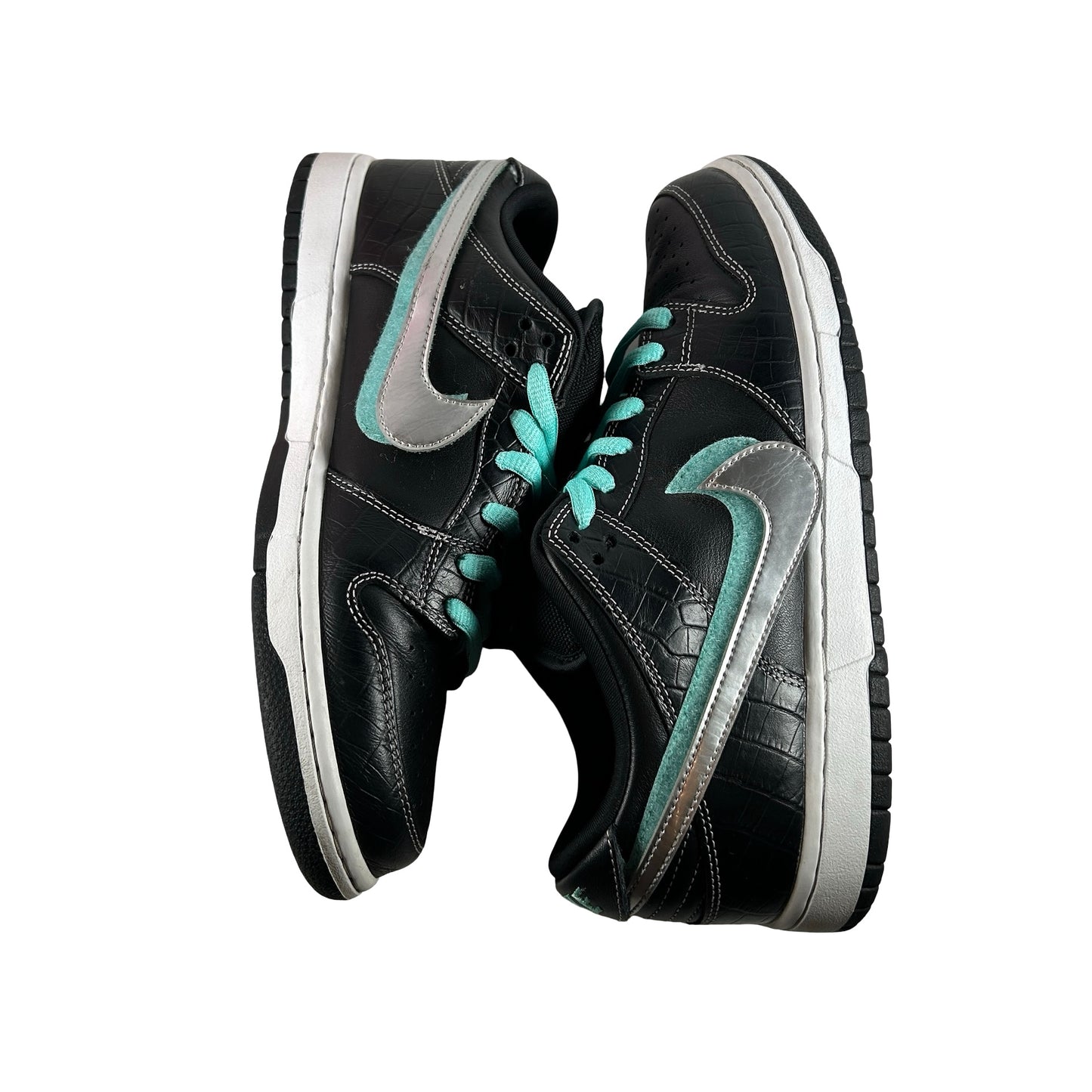 BV1310 001 Nike SB Dunk Low Diamond Supply Co. Black Diamond [USED] - 10.5 M (Used)