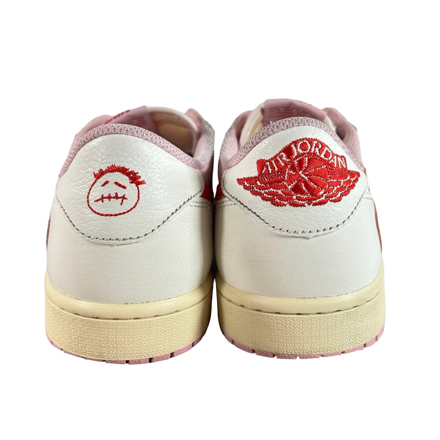 IQ7604 101 Jordan 1 Retro Low OG SP Travis Scott Sail Tropical Pink [USED] - 11 M (Used)