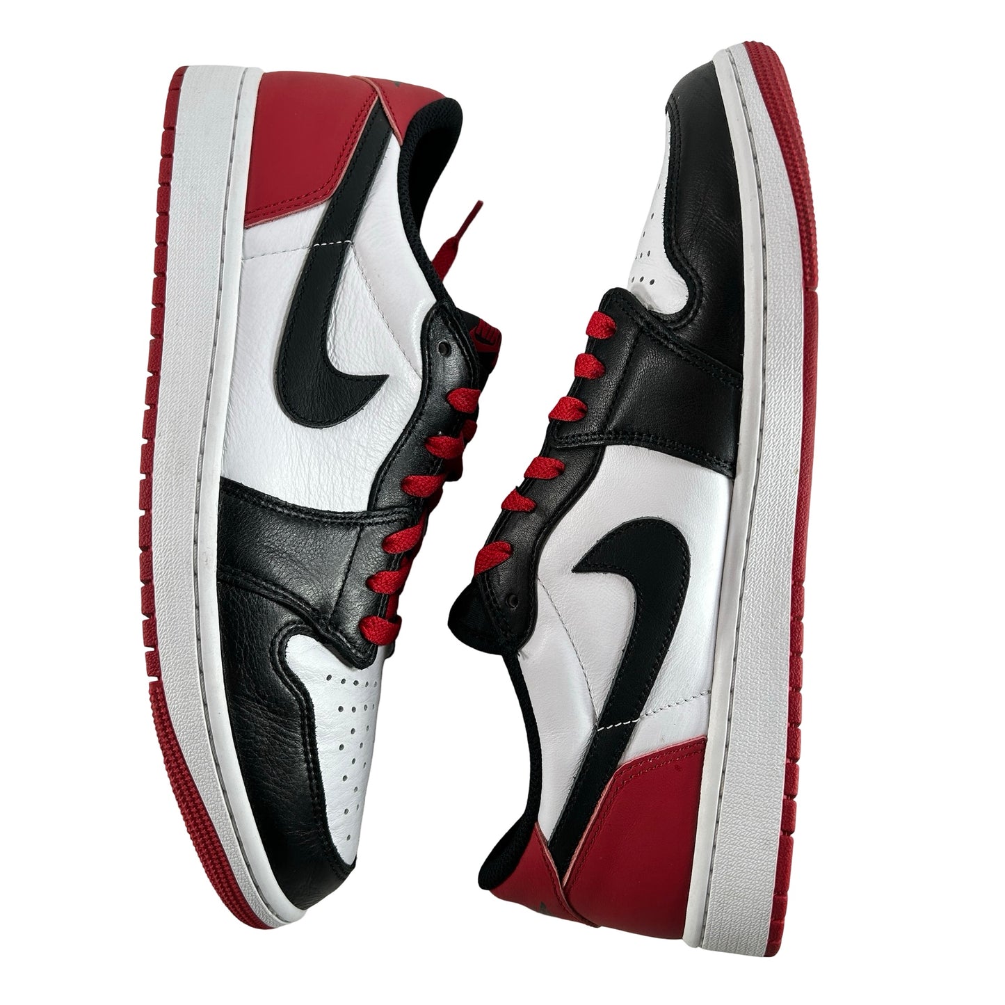 CZ0790 106  Jordan 1 Retro Low OG Black Toe (2023) [USED] - 12 M (Used2)