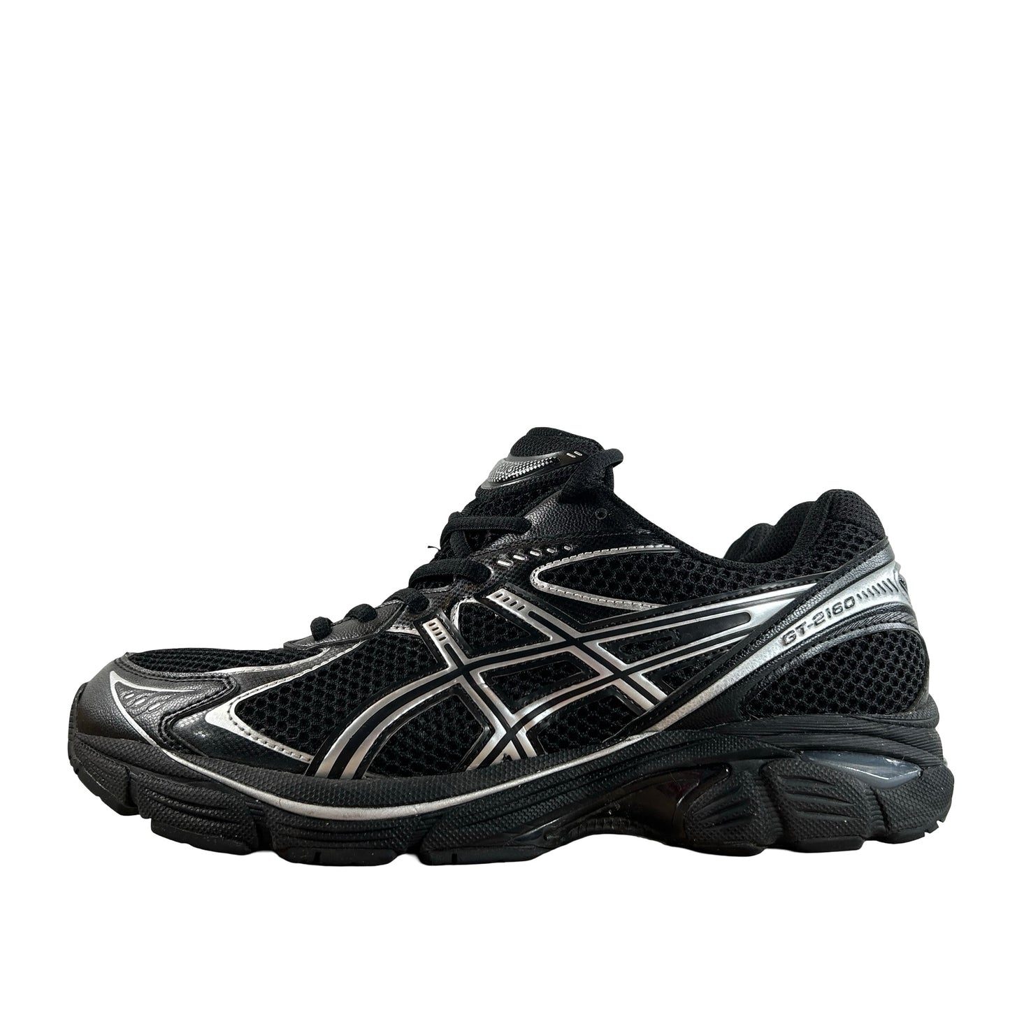 1203A275 001 ASICS GT-2160 Black Pure Silver [USED] - 8 M (Used)