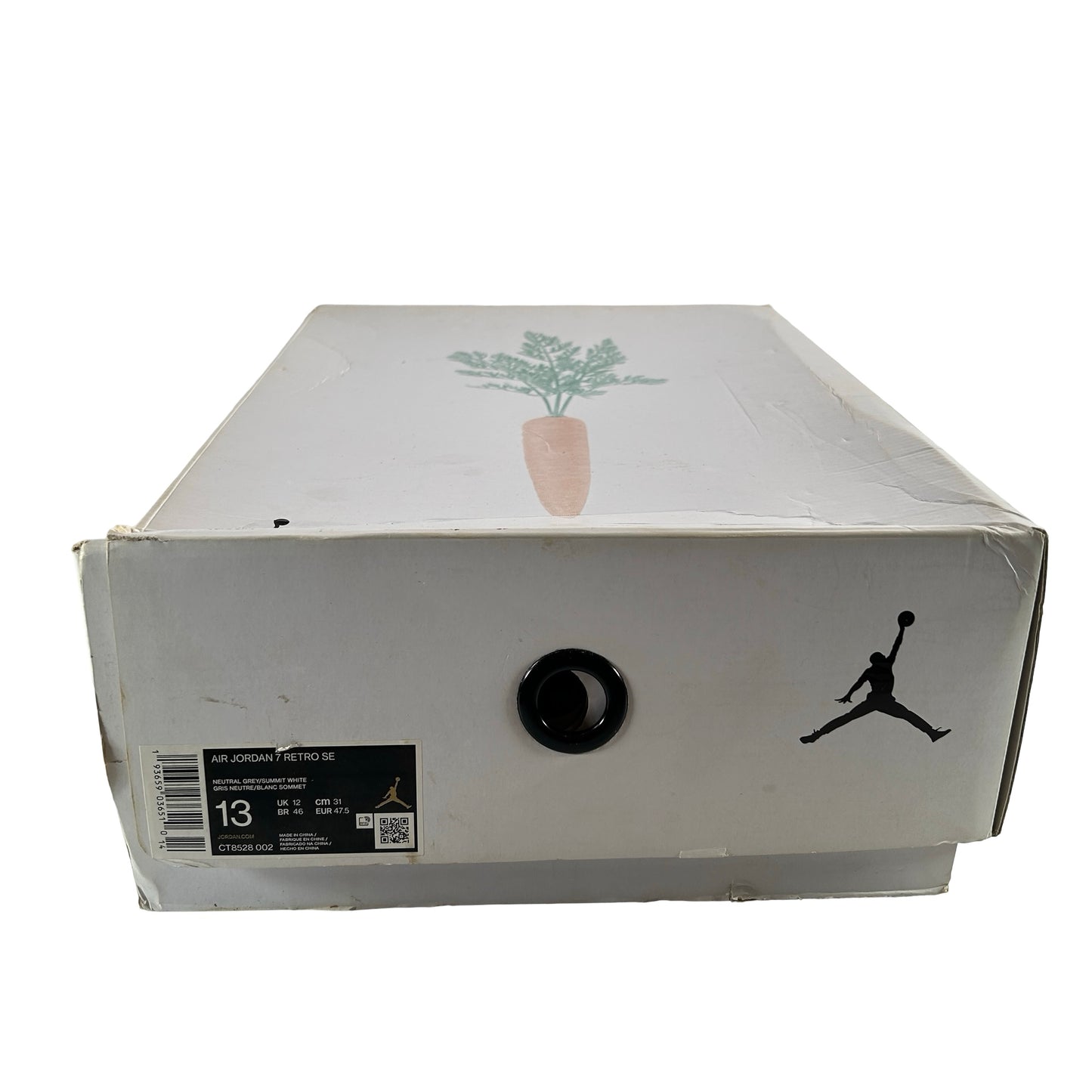 CT8528 002 Jordan 7 Retro Neutral Grey [USED] - 13 M (Used)