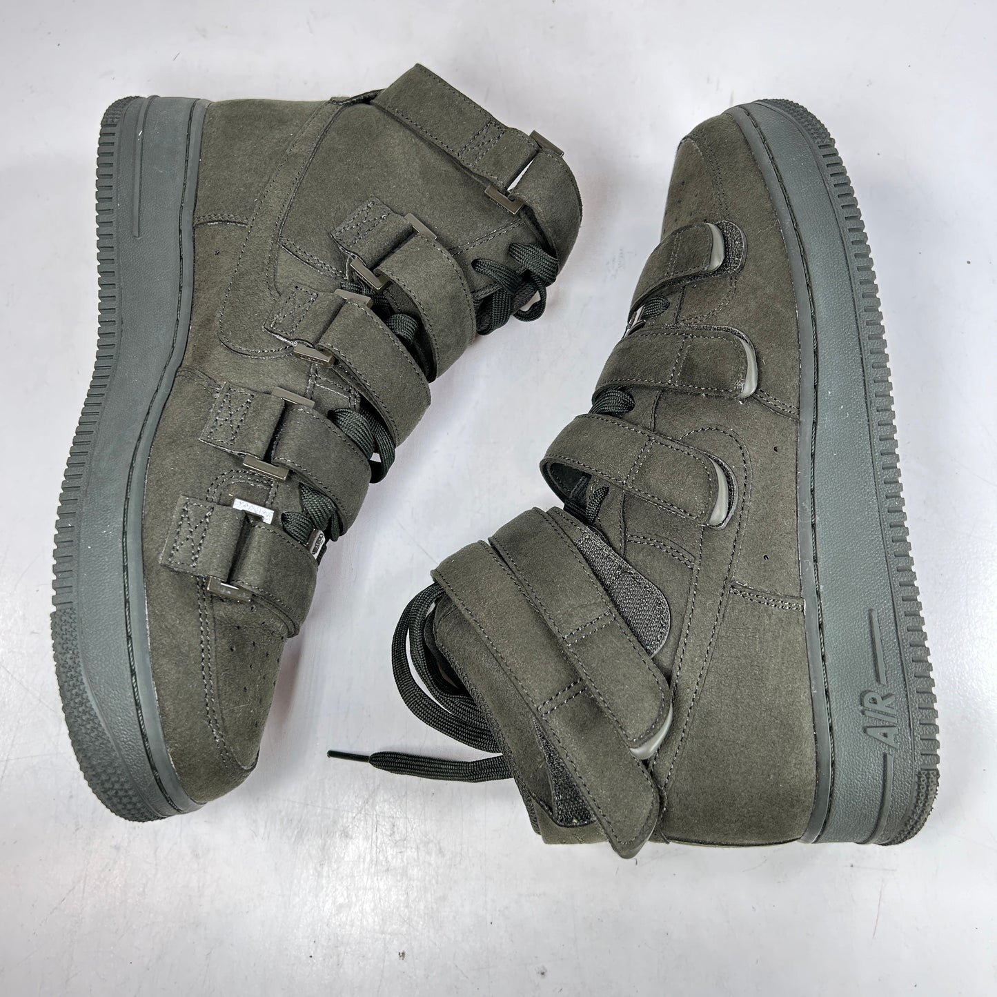 DM7926 300 Nike Air Force 1 High '07 SP Billie Eilish Sequoia [USED] - 9.5 M (Used)