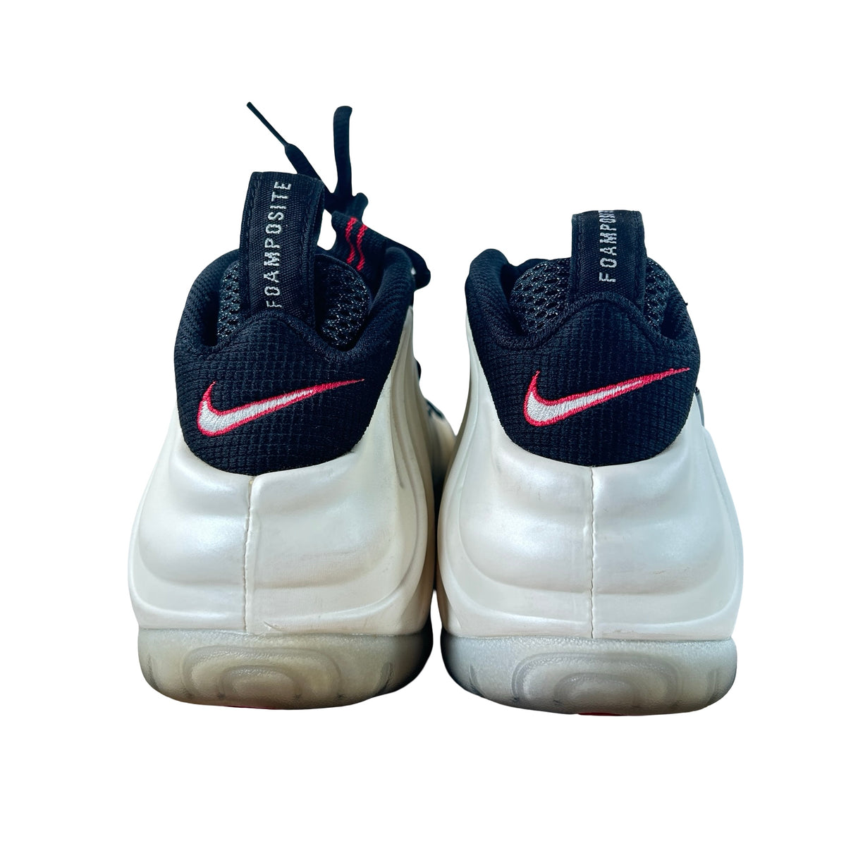 624041 100 Nike Air Foamposite Pro Pearl Class of 97 [USED] - 9.5 M (Used) (No Box)