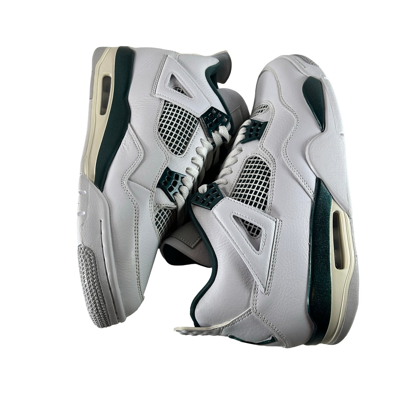 FQ8138 103 Jordan 4 Retro Oxidized Green - 10.5 M (Yellowing)