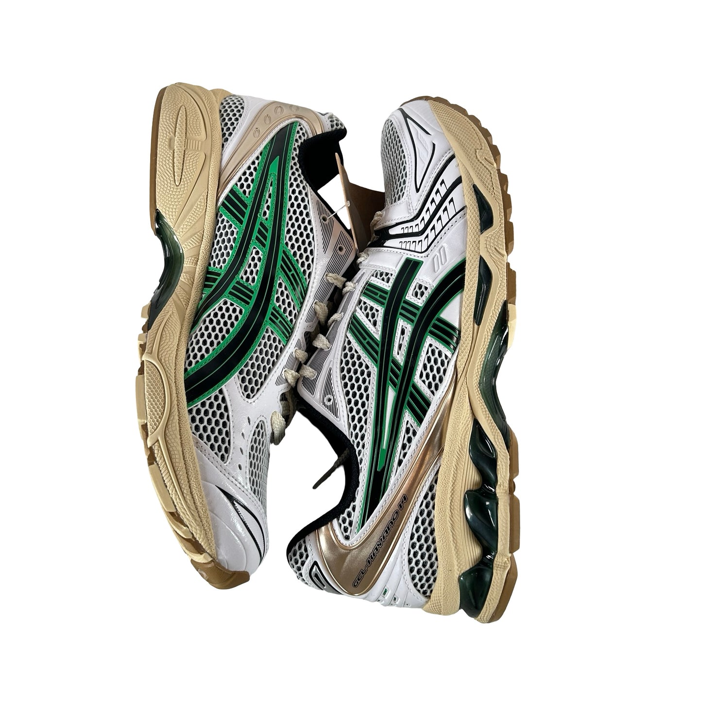 1203A740 103 ASICS Gel-Kayano 14 White Hinoki Beige [USED] - 11 M (Used)