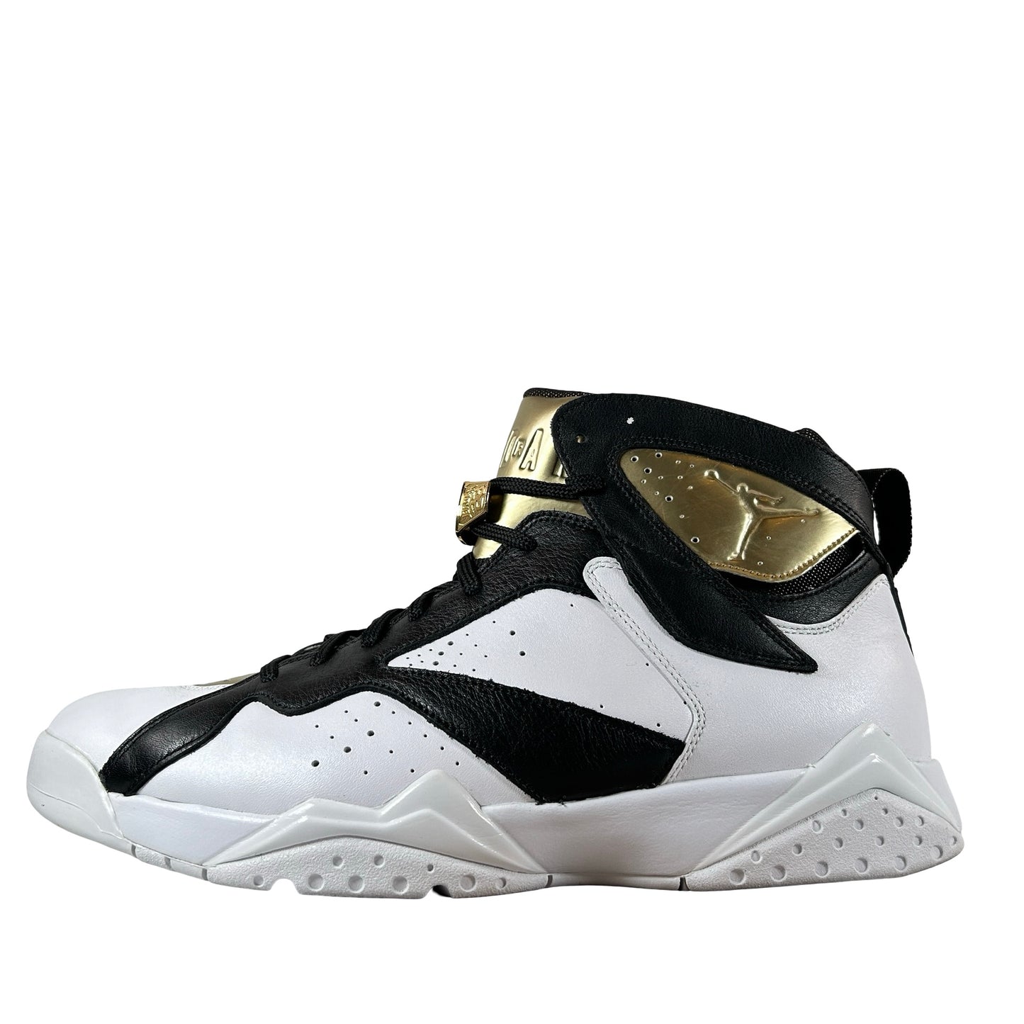 725093 140 Jordan 7 Retro Championship Pack Champagne [USED] - 13 M (Used)