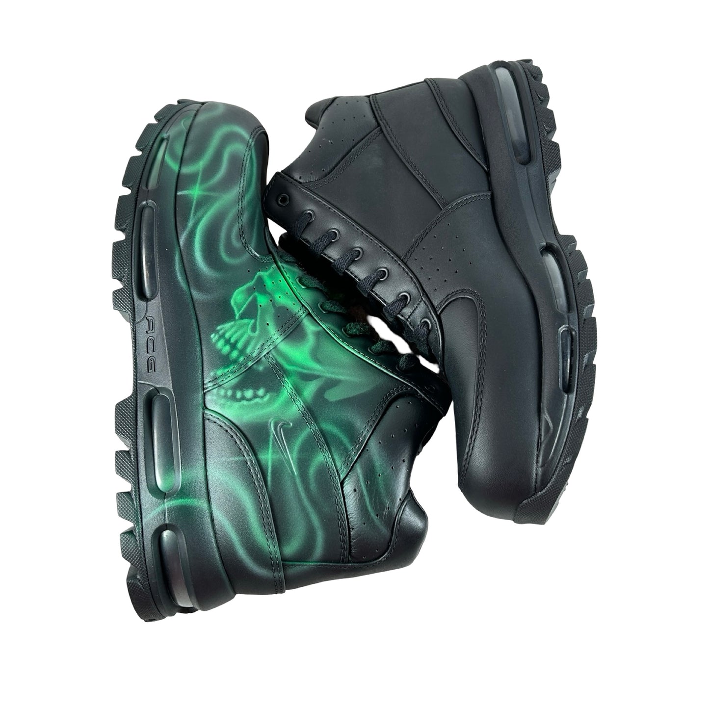 865031 009 Nike Air Max Goadome Black x STFU OG Green - 10.5 M