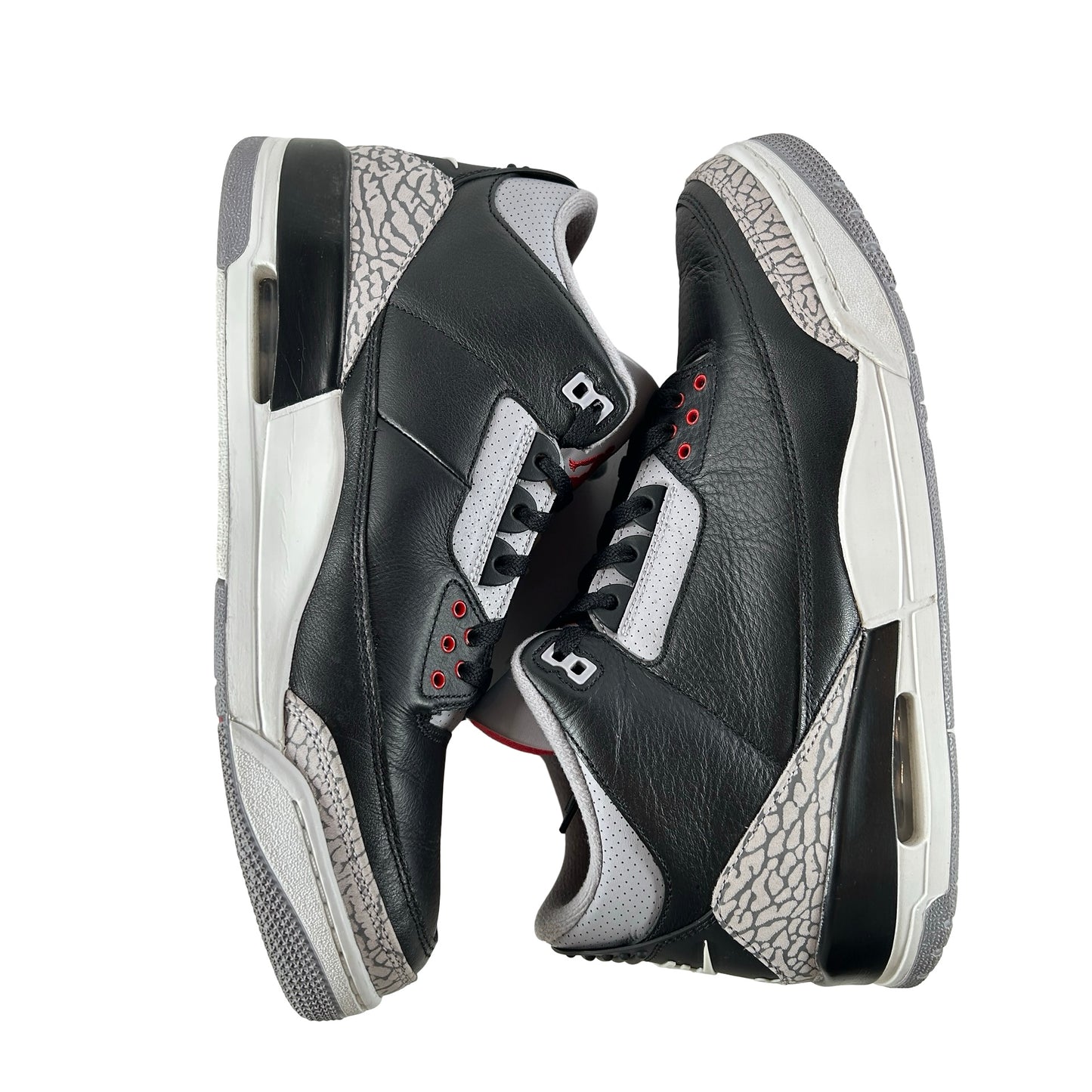DN3707 010 Jordan 3 Retro OG Black Cement (2024) [USED] - 13 M (Used5)